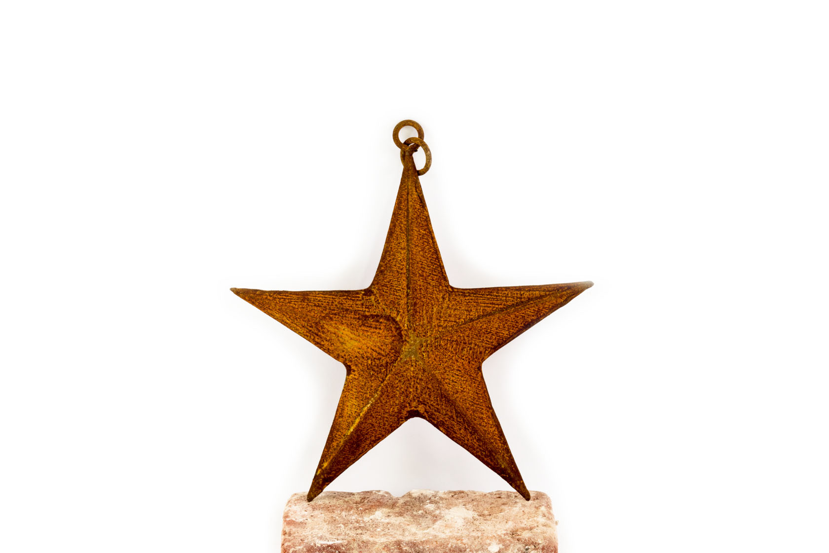 Kleiner Stern zum Hängen Edelrost,  Ø 25 cm