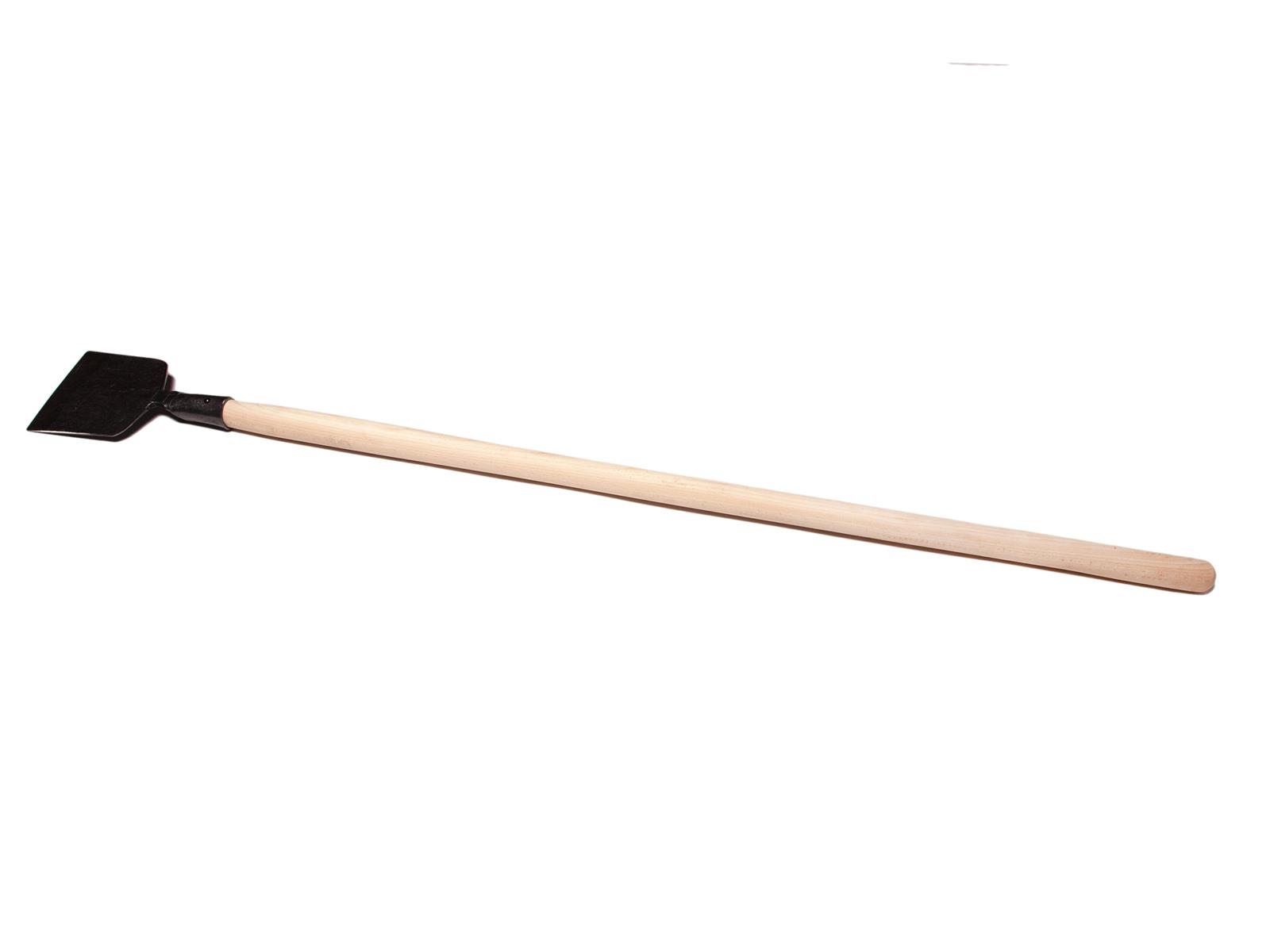 Krumpholz Eisstößer, aus einem Stück Stahl geschmiedet und gehärtet, 15 cm breit mit Stiel 120cm Krumpholz Eisstößer, aus einem Stück Stahl geschmiedet und gehärtet, 15 cm breit mit Stiel 120cm