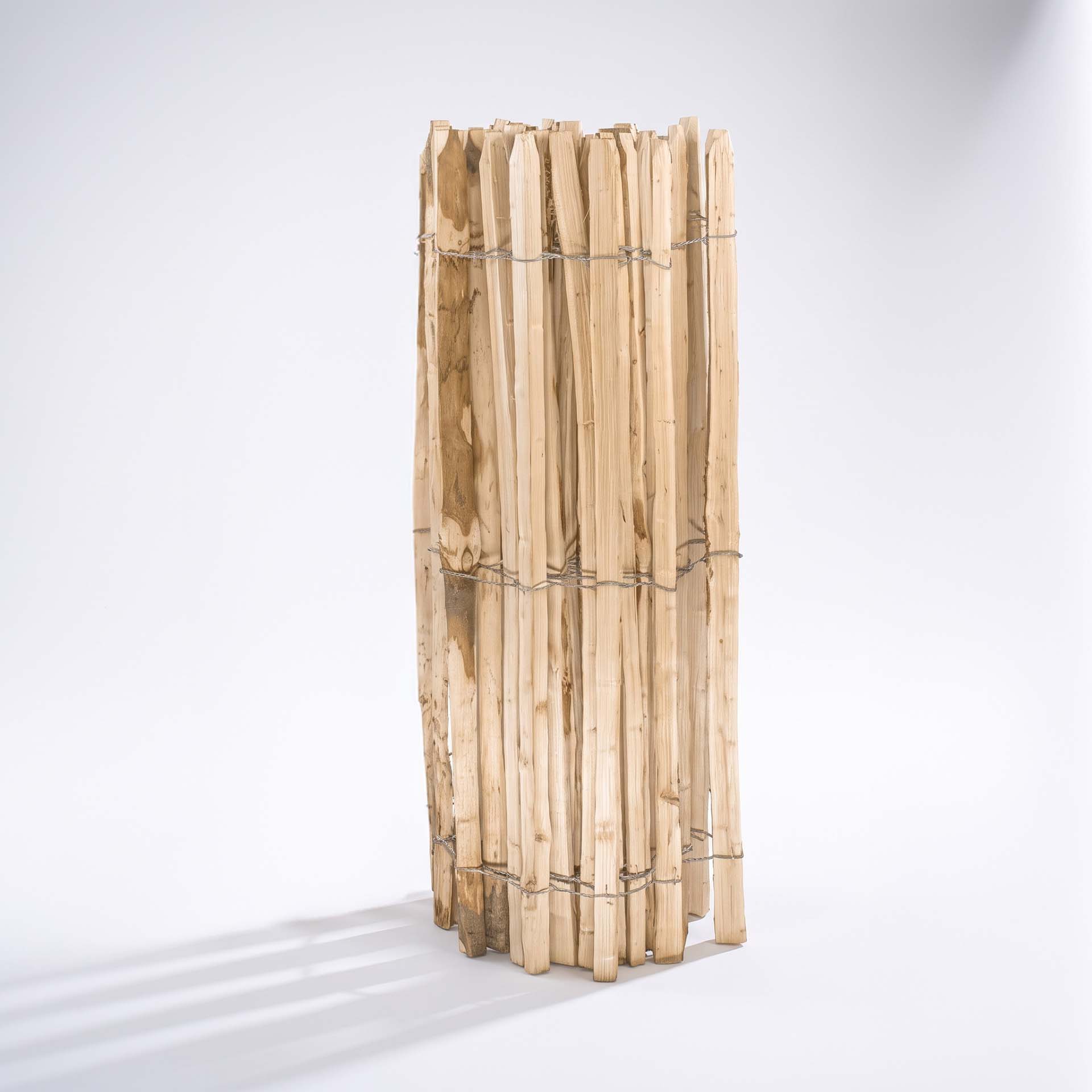 Englischer Staketenzaun Kastanie - Länge 5 Meter, Höhe 122 cm, Lattenabstand 6-8 cm