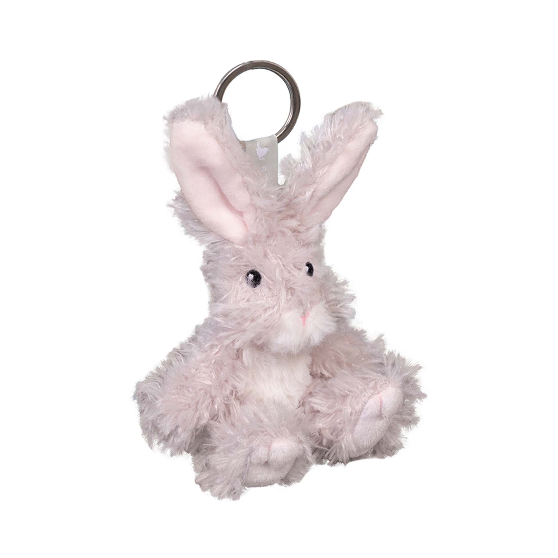 Schlüsselanhänger Mini Plüschtier, Hase "Rowan"