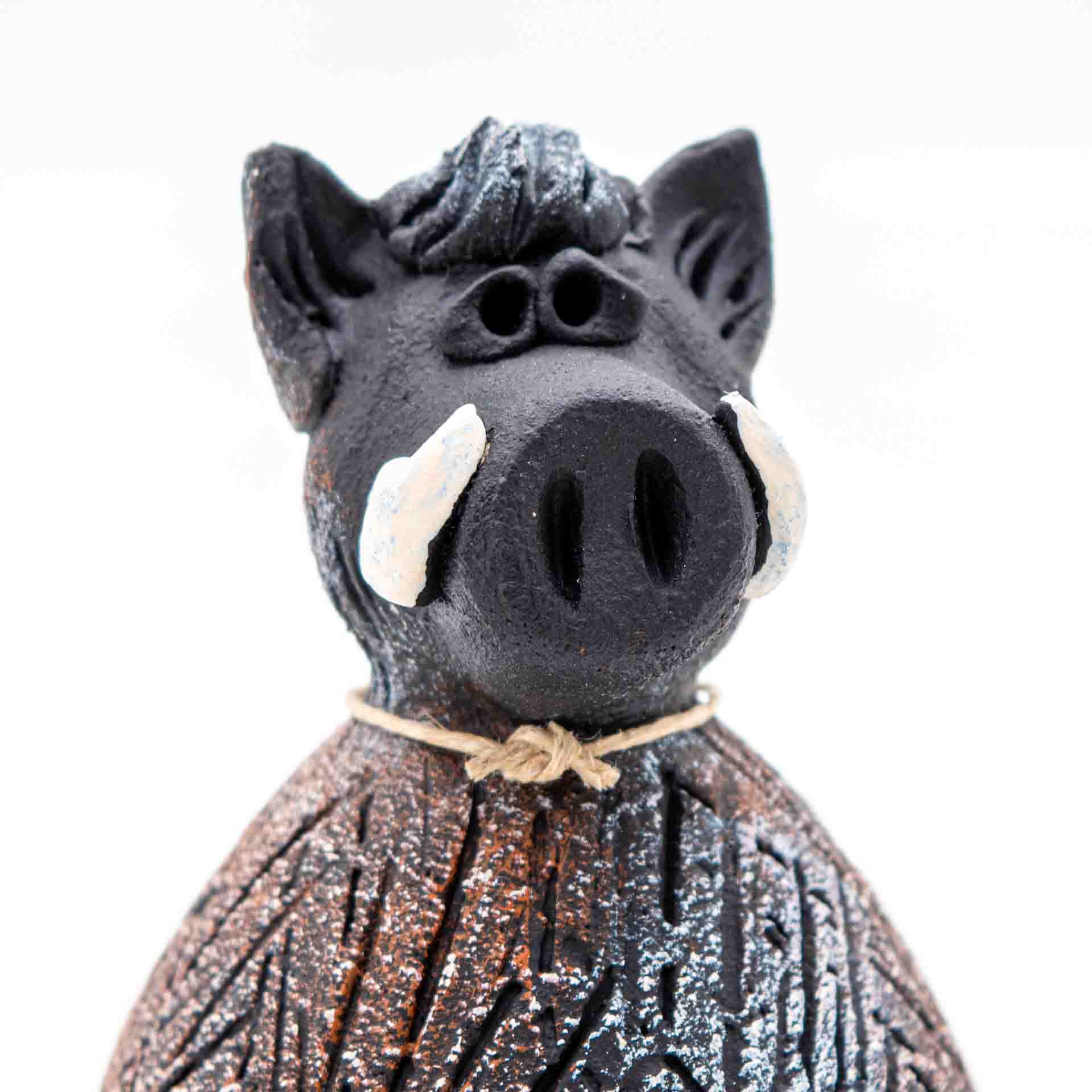 Zauntier, Zaunhocker Wildschwein "Wutzi"