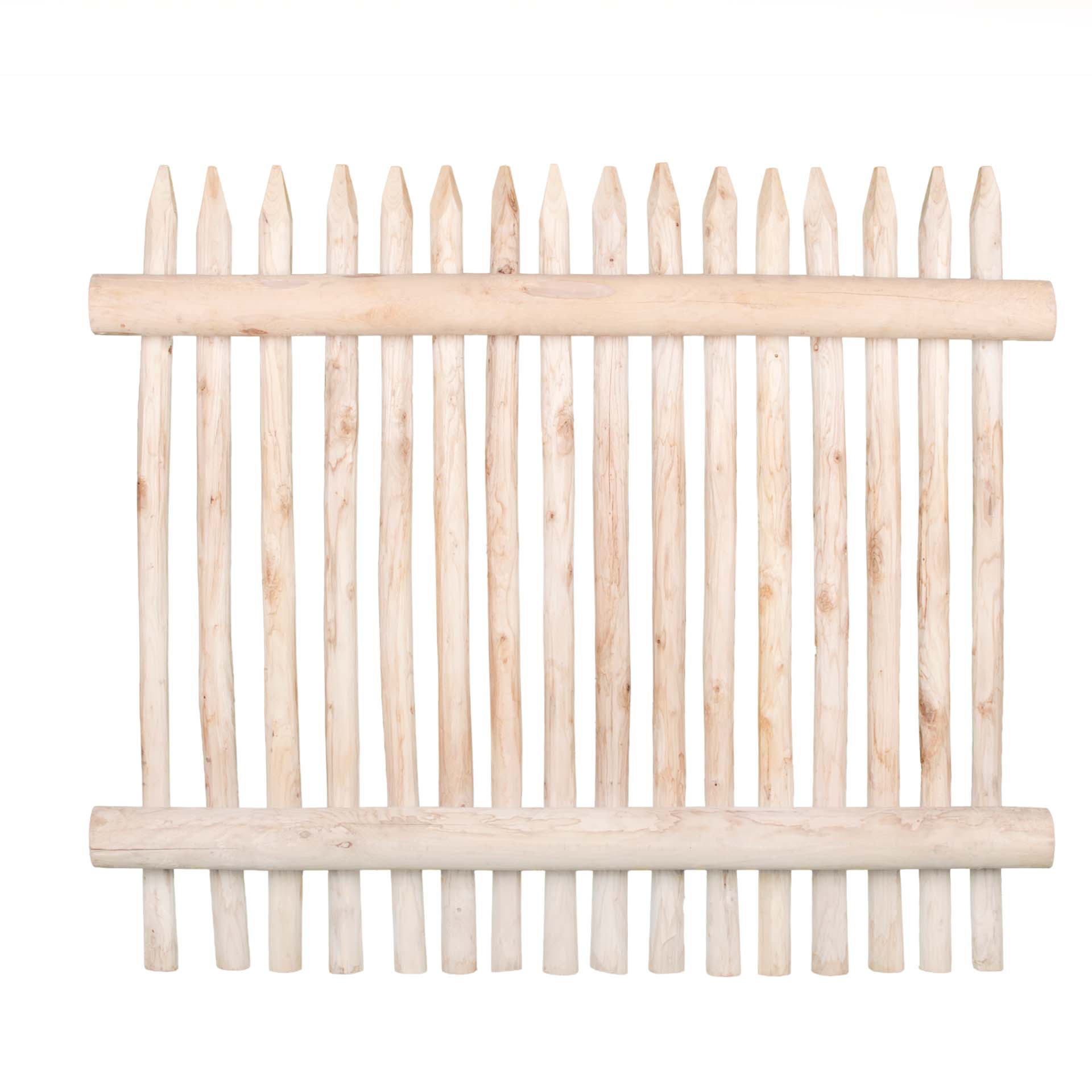 Polderzaun-Element aus Edelkastanie Bausatz 150 cm 120 cm