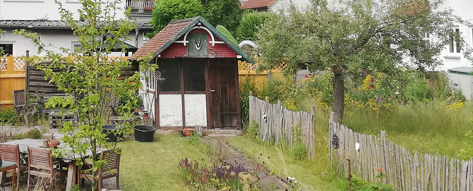 2711-0833 Staketenzaun Einfriedung für den Naturgarten