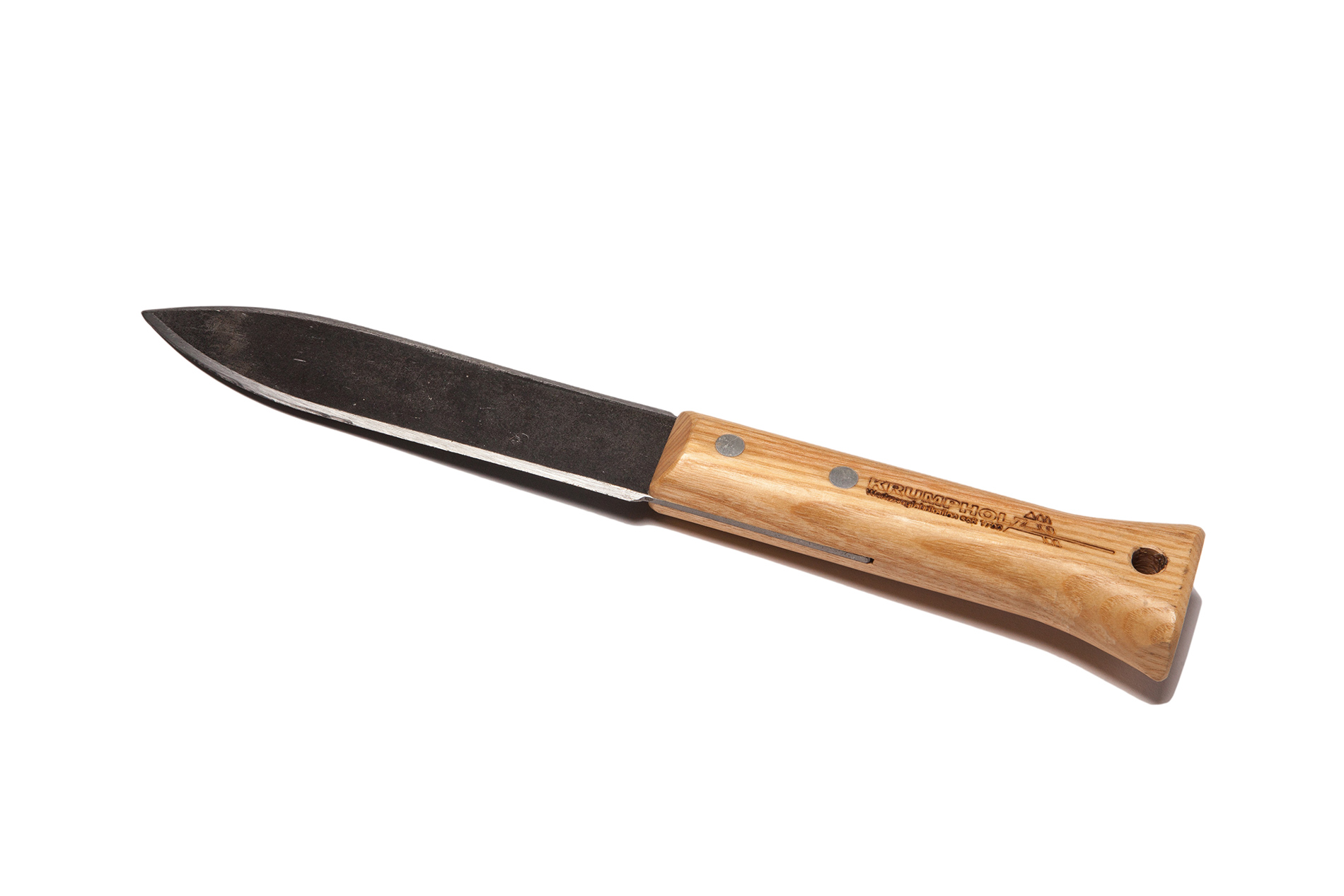 Krumpholz Pflanzmesser (Klingenlänge 17 cm) mit genietetem Eschenholzgriff Krumpholz Pflanzmesser (Klingenlänge 17 cm) mit genietetem Eschenholzgriff