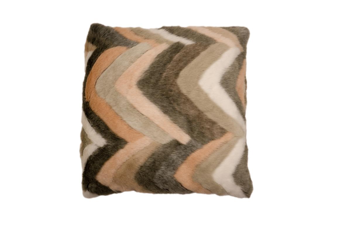 kussen PULSE, grijs-roze, grijs, roos 48 x 48cm kussen PULSE, grijs-roze, grijs, roos 48 x 48cm