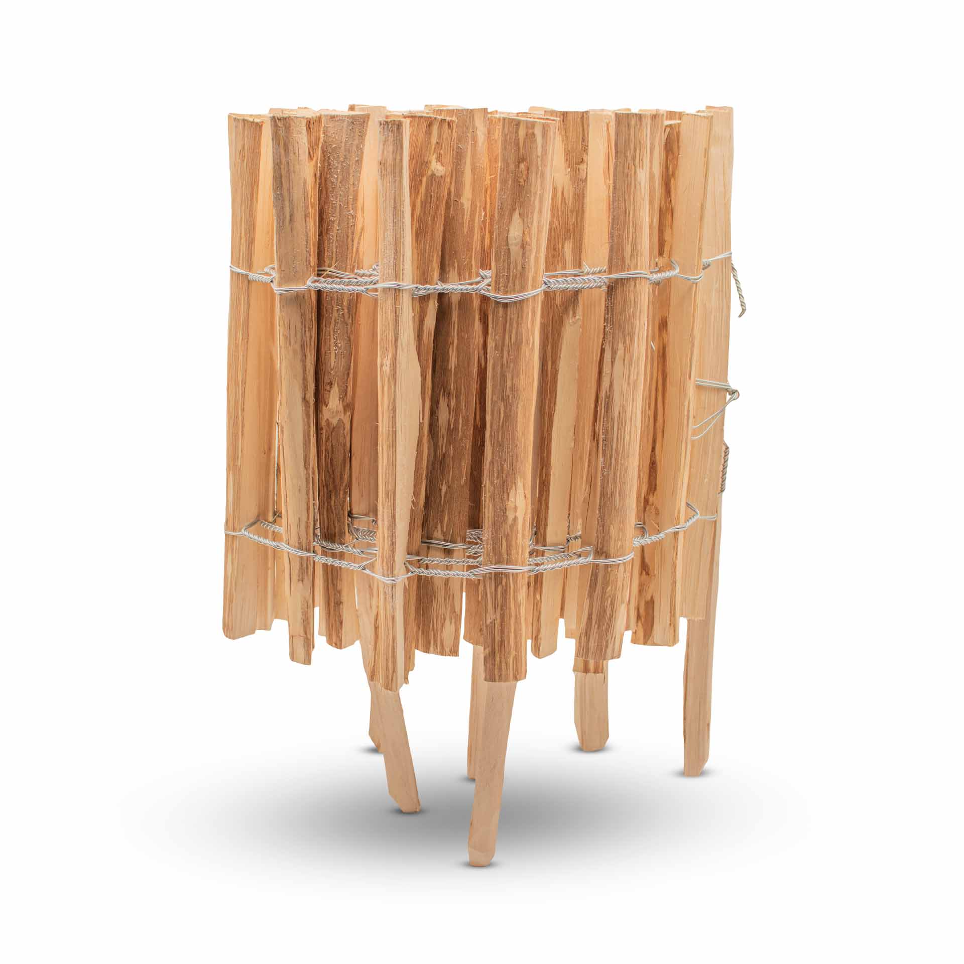 Mini Steckzaun, Staketenzaun, Beeteinfassung - Höhe 35 cm, Länge 5 Meter, Lattenabstand 3-5 cm Mini Steckzaun, Staketenzaun, Beeteinfassung - Höhe 35 cm, Länge 5 Meter, Lattenabstand 3-5 cm
