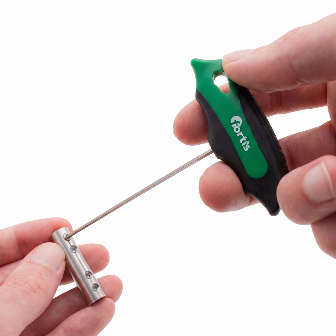 Innensechskant-Schraubendreher (2 x 100) mit T-Griff für Rollenverbinder