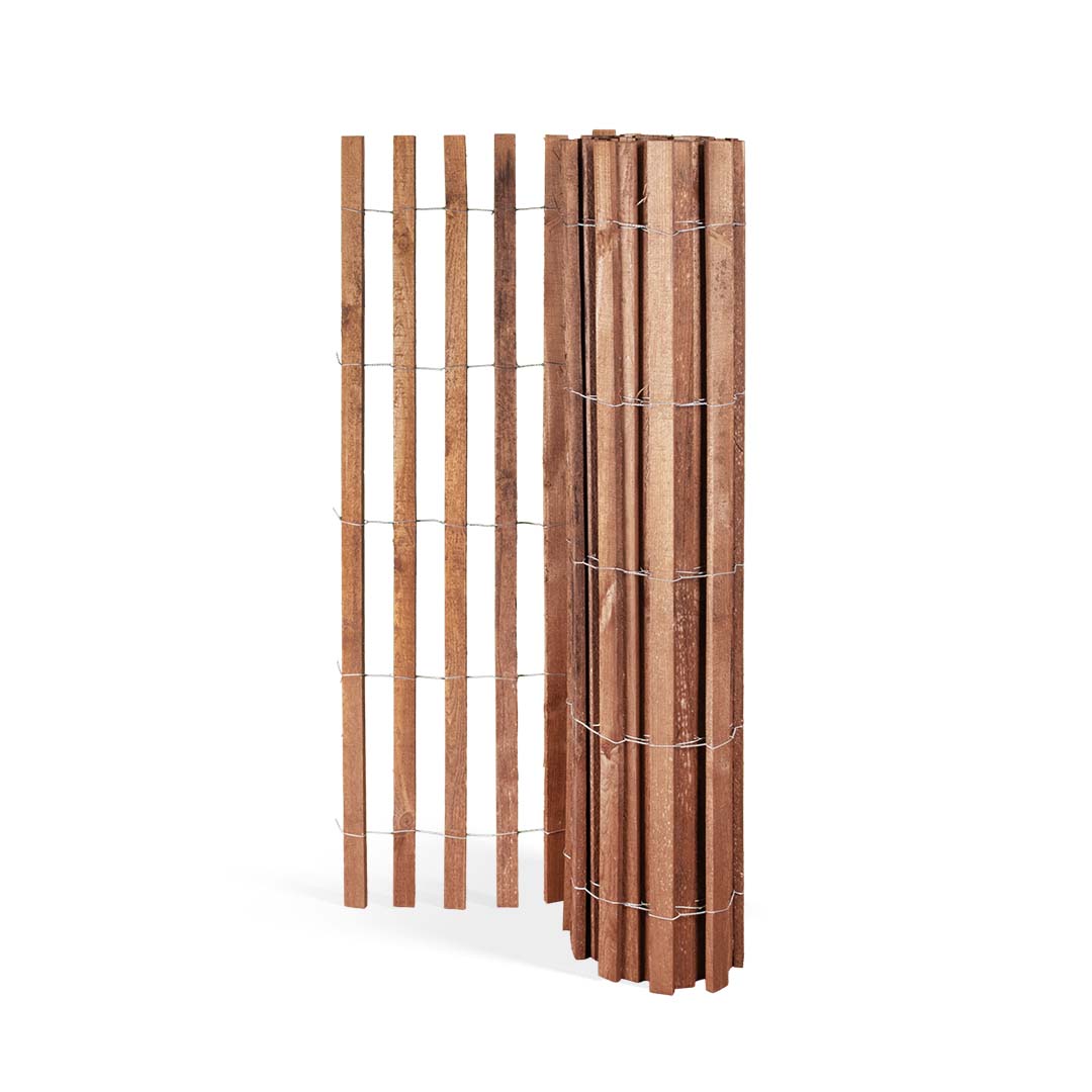 Baumschutz-/ Bissschutzzaun aus Fichte (imprägniert) - Länge 5 Meter, Höhe 150 cm, Lattenabstand ~6 cm Baumschutz-/ Bissschutzzaun aus Fichte (imprägniert) - Länge 5 Meter, Höhe 150 cm, Lattenabstand ~6 cm