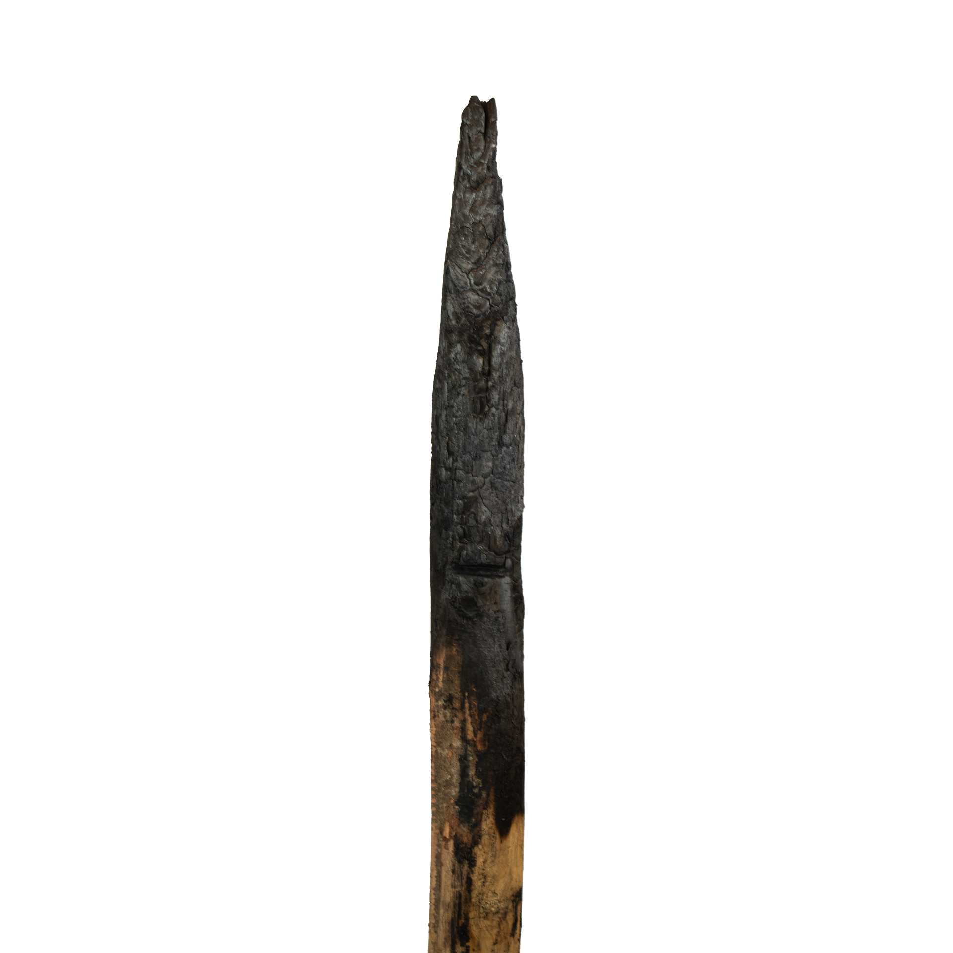 Yakisugi Pfähle, geflammt, aus Kastanie, 120 cm Länge, Durchmesser 6-8 cm Yakisugi Pfähle, geflammt, aus Kastanie, 120 cm Länge, Durchmesser 6-8 cm