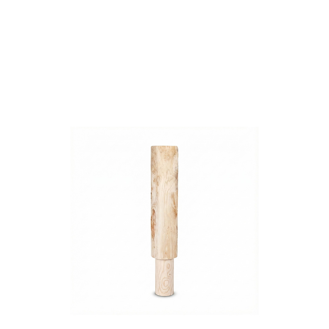 Teilgefräste Pfosten 50 cm für Einschlag- und Aufschraubhülsen 80 mm, Kastanie Teilgefräste Pfosten 50 cm für Einschlag- und Aufschraubhülsen 80 mm, Kastanie