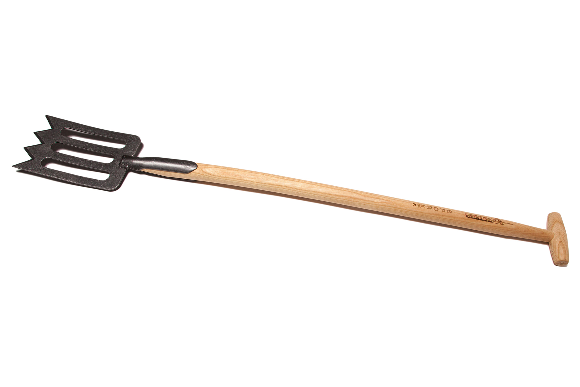 Krumpholz Gärtner - SPORK met 90 cm essenhouten T-greep