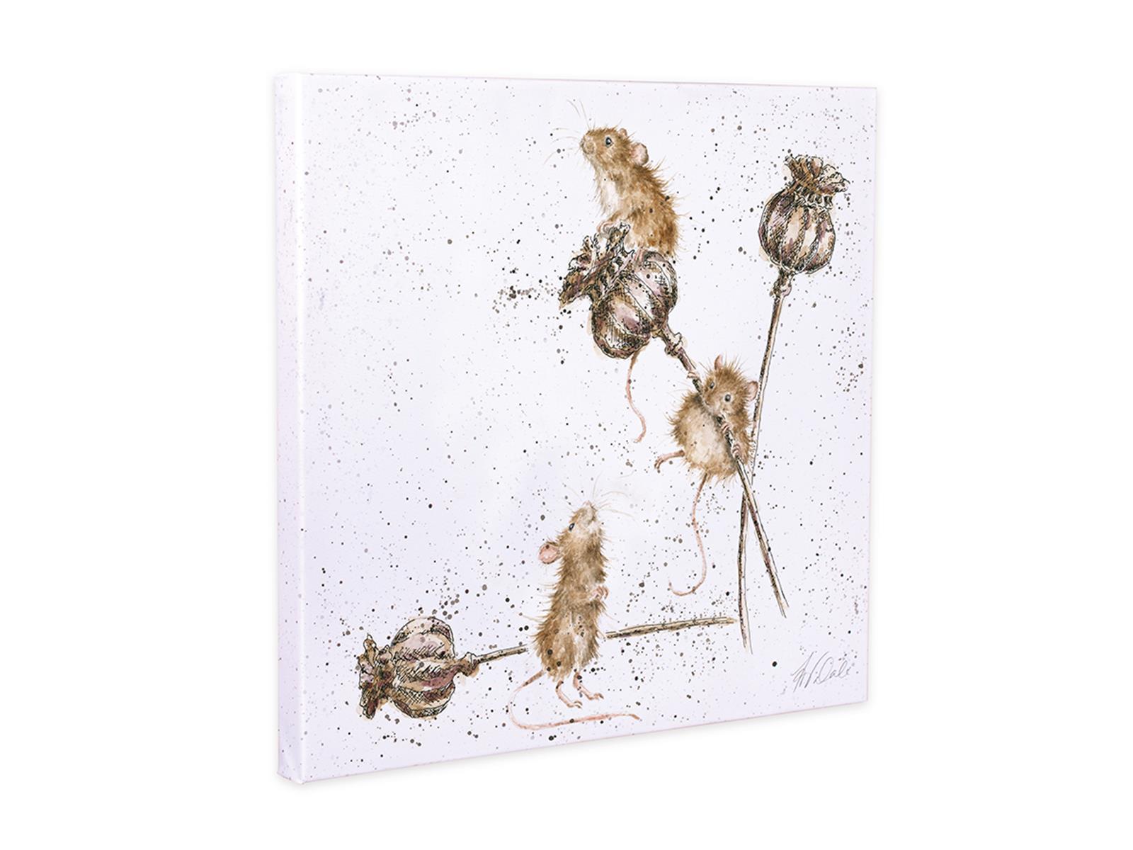 Wrendale Leinwand medium, Aufdruck Landmäuse, "Country Mice", 50x50 cm Wrendale Leinwand medium, Aufdruck Landmäuse, "Country Mice", 50x50 cm