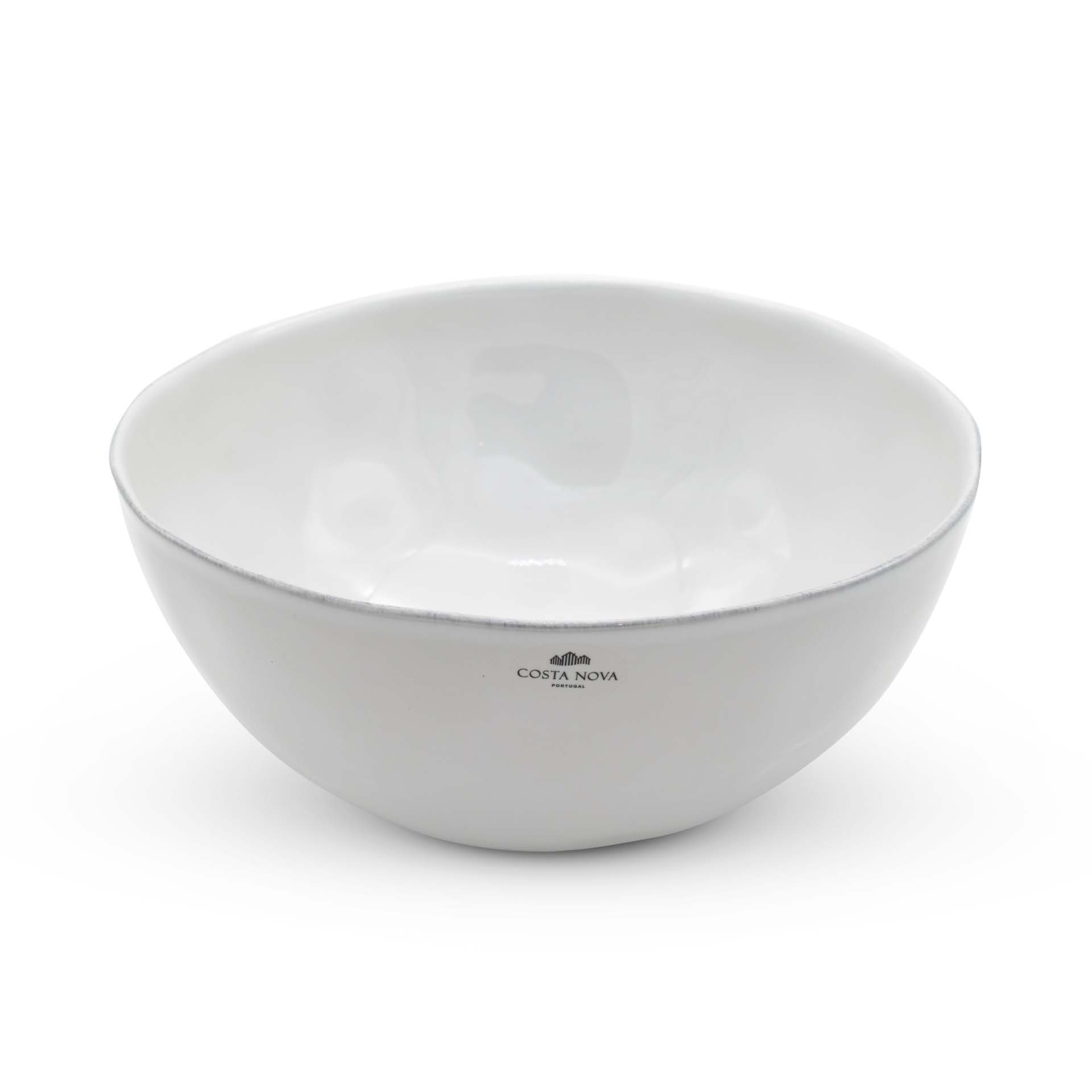 Livia Salatschüssel, 25,5 cm, Farbe Weiß