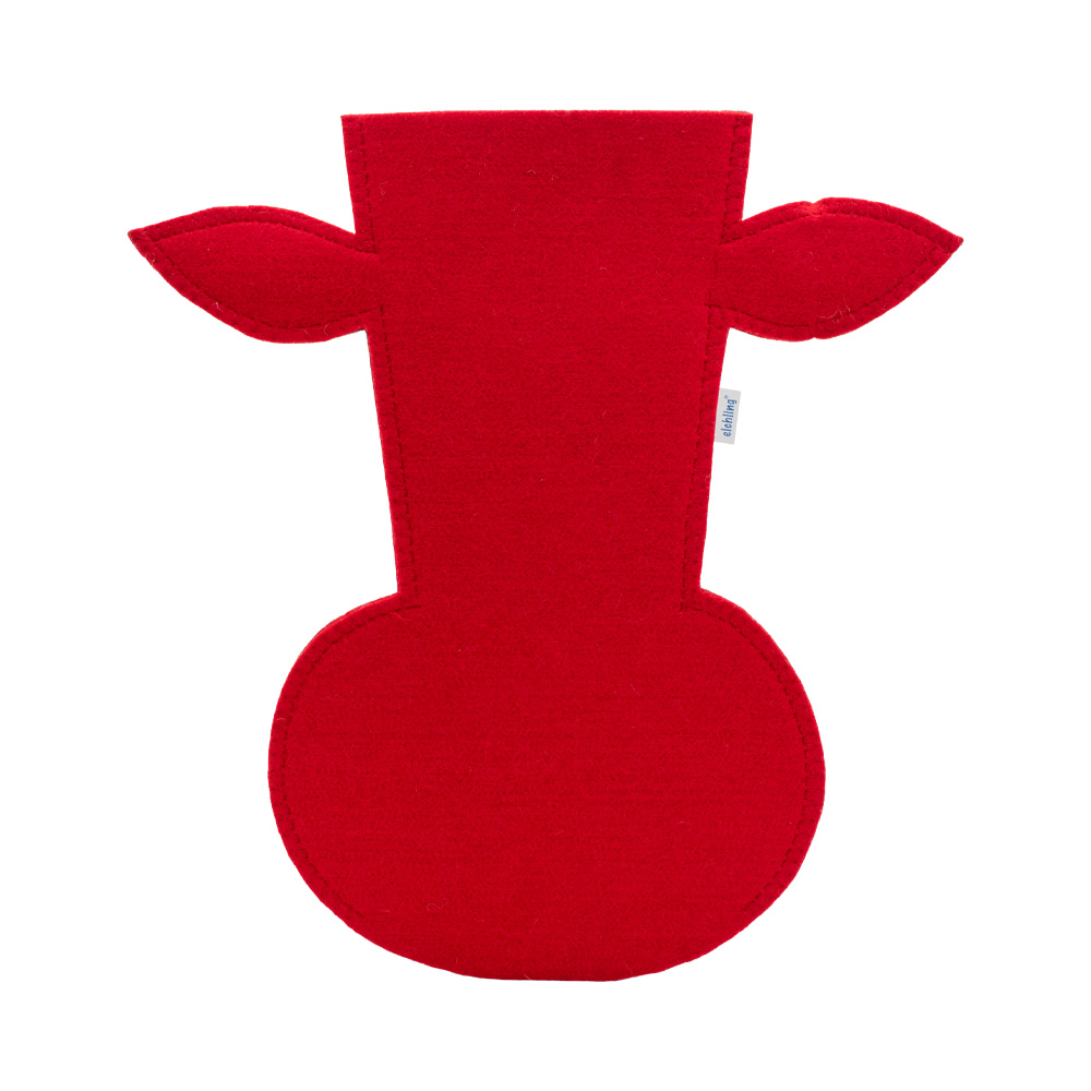 Vasenhusse Elch XL 2-farbig grau-rot