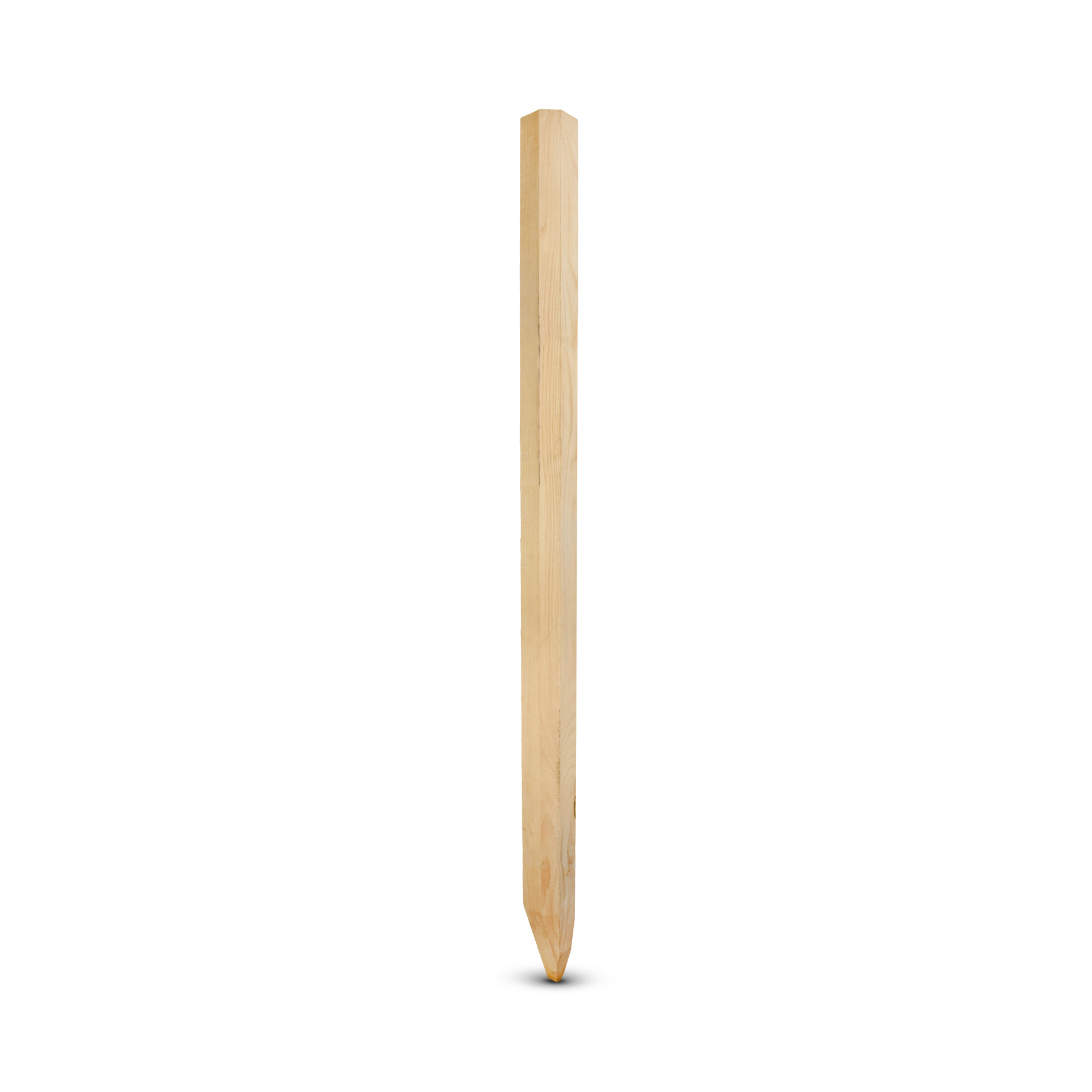 Fünfkantpfähle aus Kastanie, 120 cm Länge, Durchmesser 6-8 cm Fünfkantpfähle aus Kastanie, 120 cm Länge, Durchmesser 6-8 cm