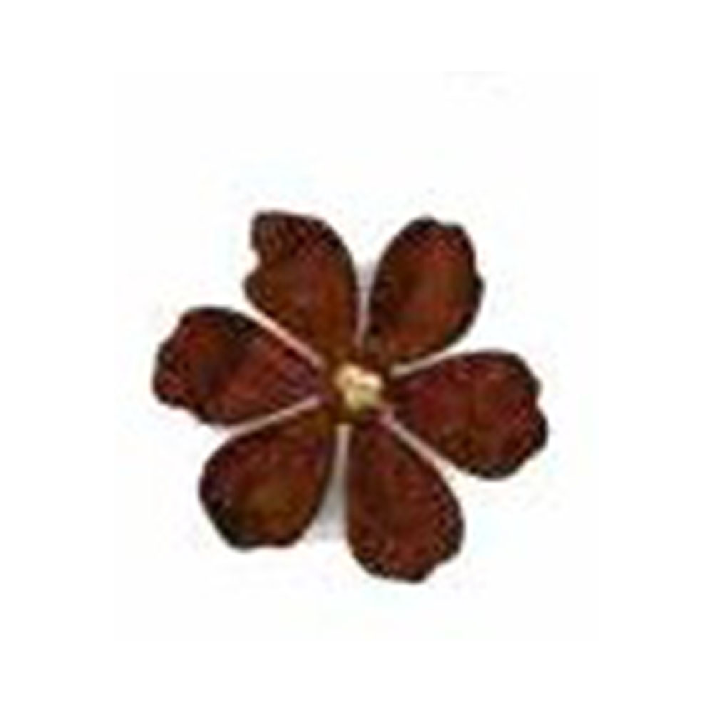 Blume "Blütentraum", an Nagel, Edelrost, Groß Blume "Blütentraum", an Nagel, Edelrost, Groß