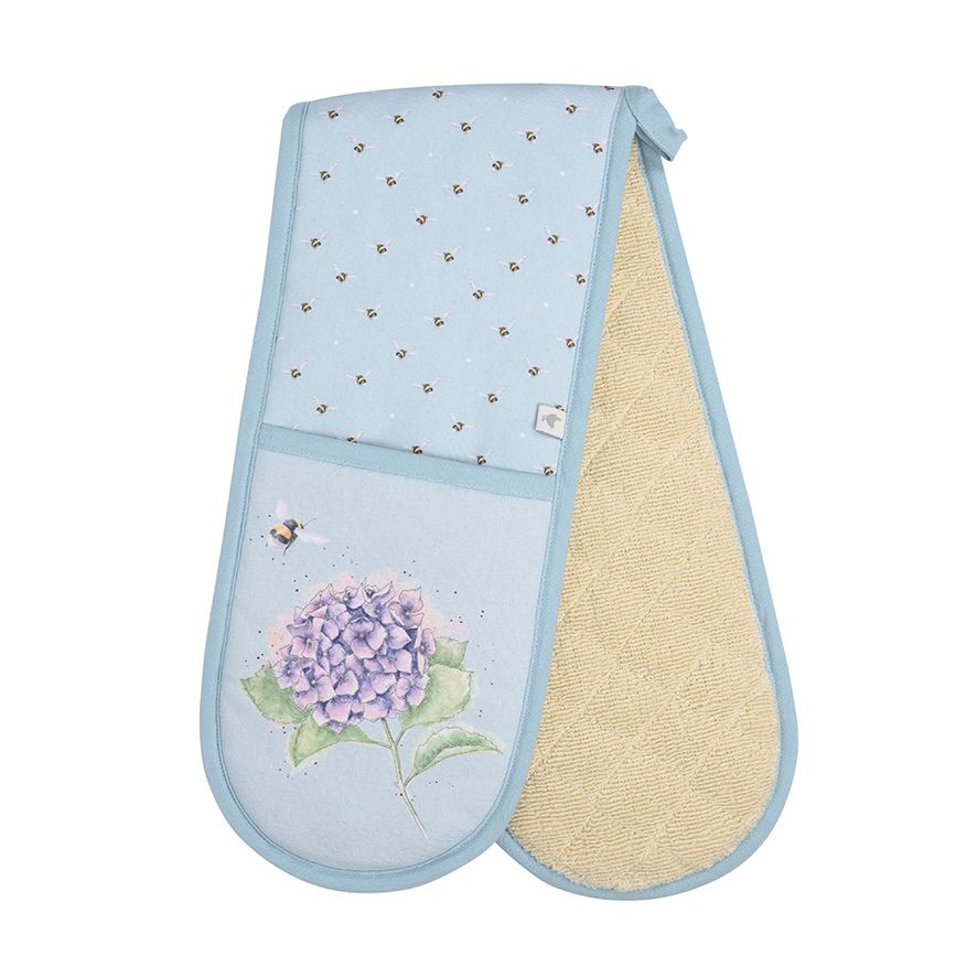 Wrendale zweifacher Ofenhandschuh, Motiv Hummel "Busy Bee"