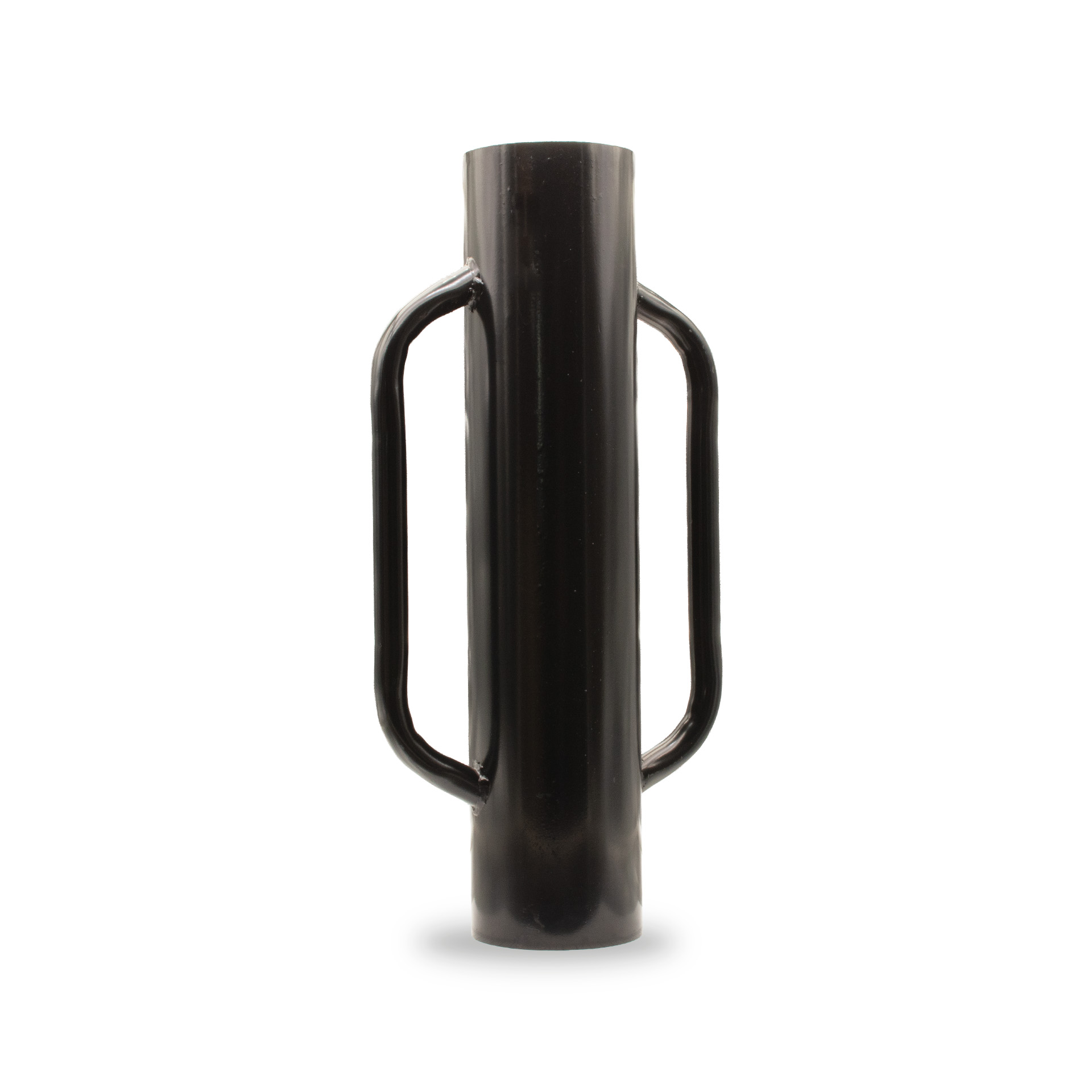 Pfahlramme für Zaunpfähle und Pfosten, 13,3 cm Durchmesser, 60 cm Höhe, schwarz