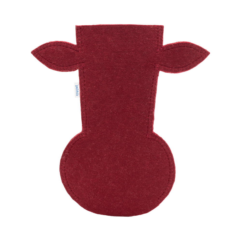 Vasenhusse Elch L 2-farbig pink-wein Vasenhusse Elch L 2-farbig pink-wein