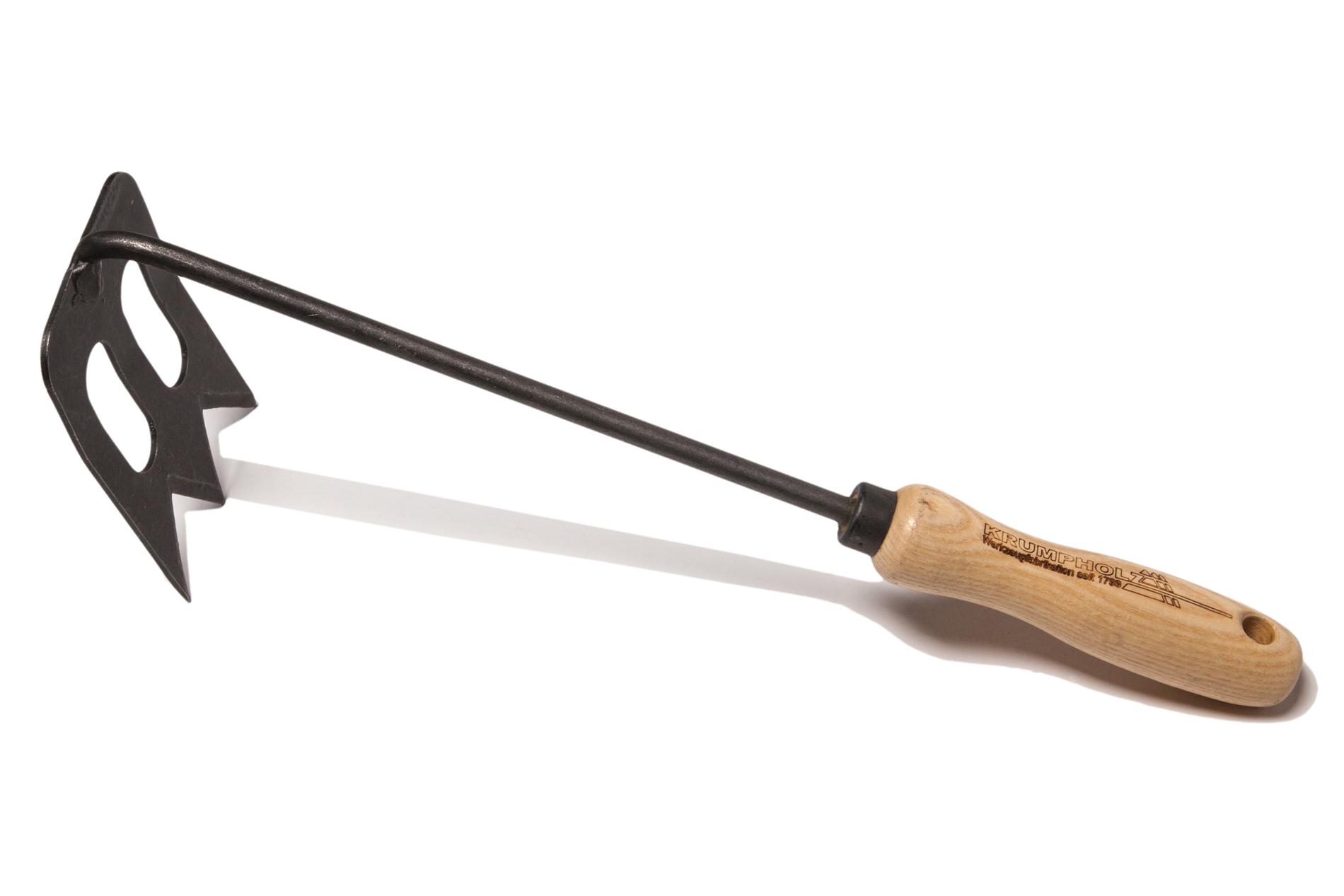 Krumpholz, Handsporkhacke mit Eschengriff Krumpholz, Handsporkhacke mit Eschengriff