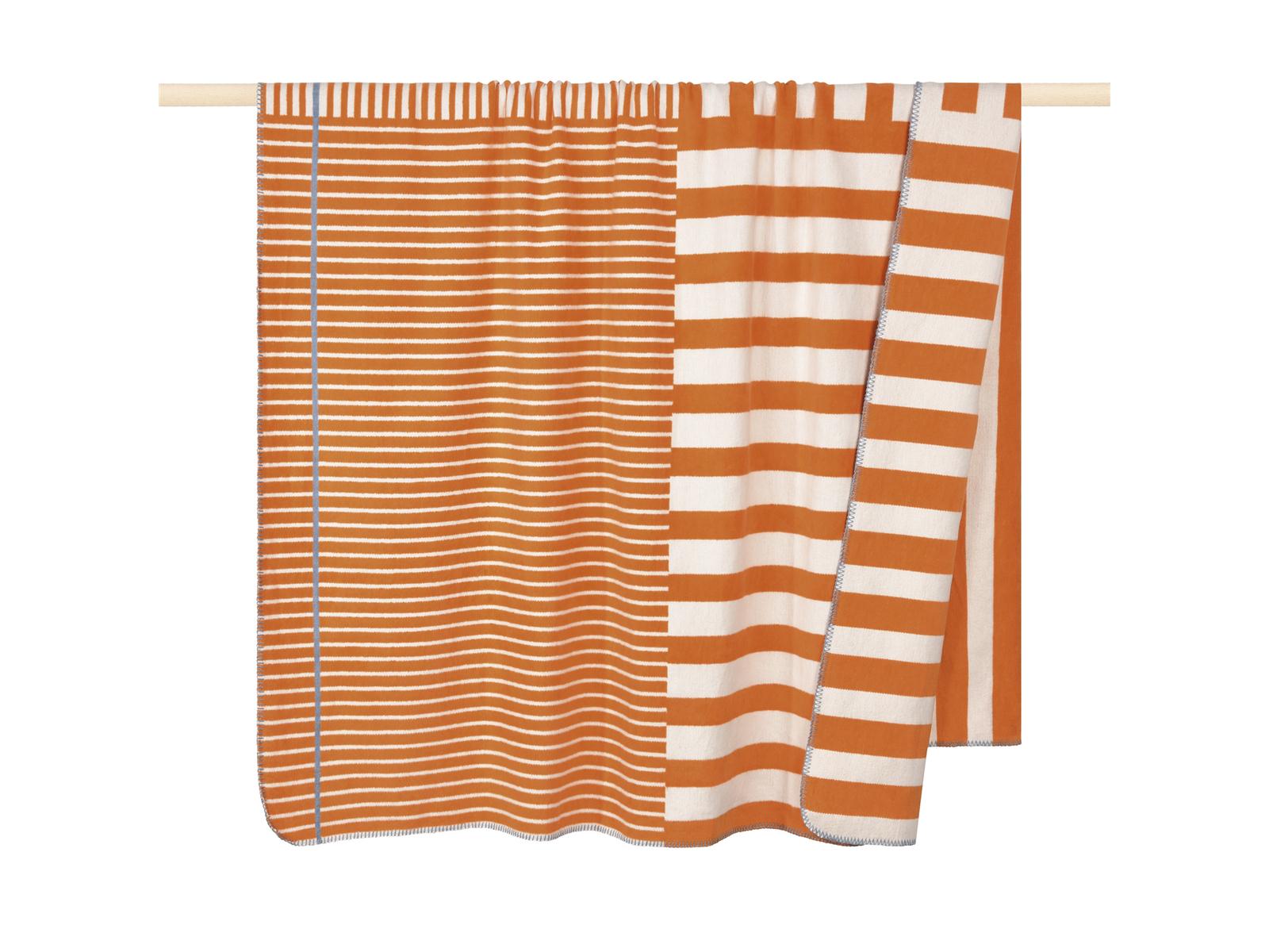 pad Decke Max gestreift orange 150x200 cm pad Decke Max gestreift orange 150x200 cm