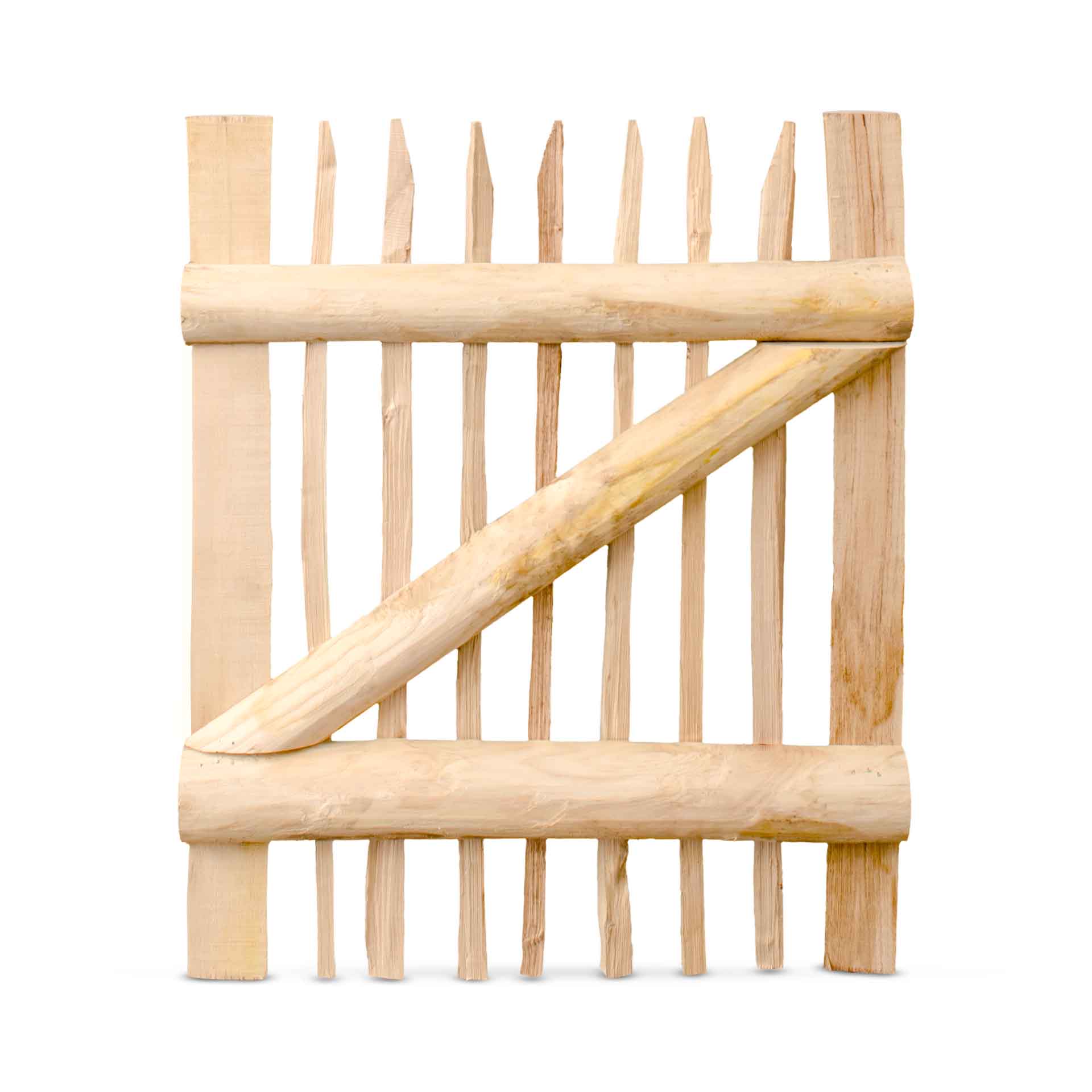 Schapenhek poortset (zwart) kastanje (gespijkerde versie) , Schapenhek poortset (zwart) kastanje (gespijkerde versie) ,