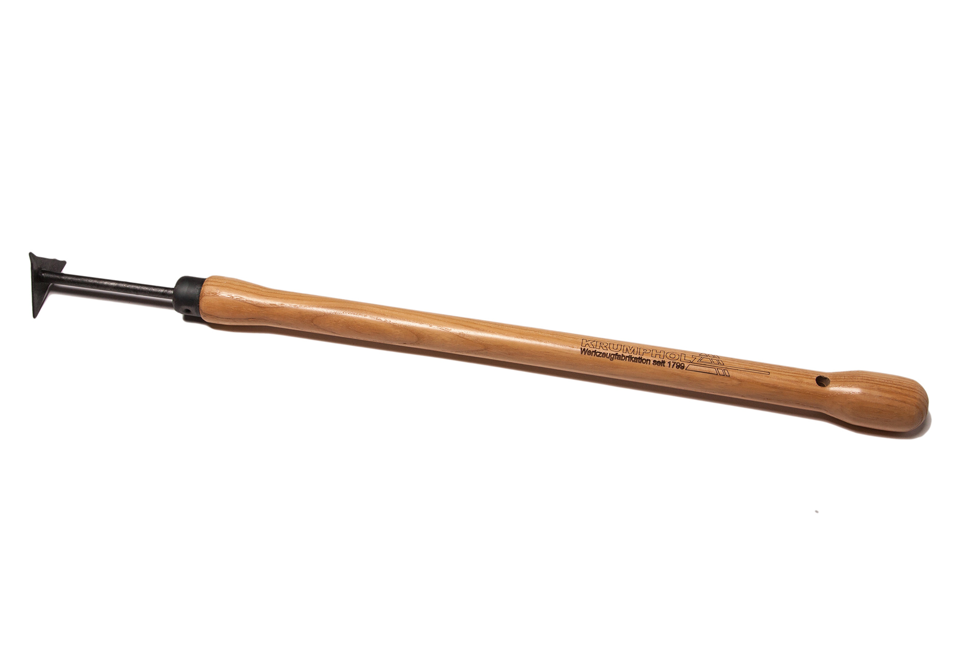 Krumpholz Triangel- Fugenkratzer mit Eschen-Knopfstiel (48 cm) Krumpholz Triangel- Fugenkratzer mit Eschen-Knopfstiel (48 cm)