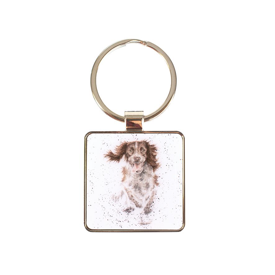 Schlüsselanhänger, Motiv Hund "Springer Spaniel"