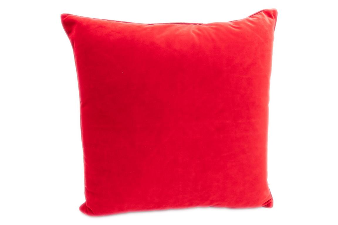 kussenhoes Ice met gouden sneeuwvlok, rood, 45x45 cm kussenhoes Ice met gouden sneeuwvlok, rood, 45x45 cm