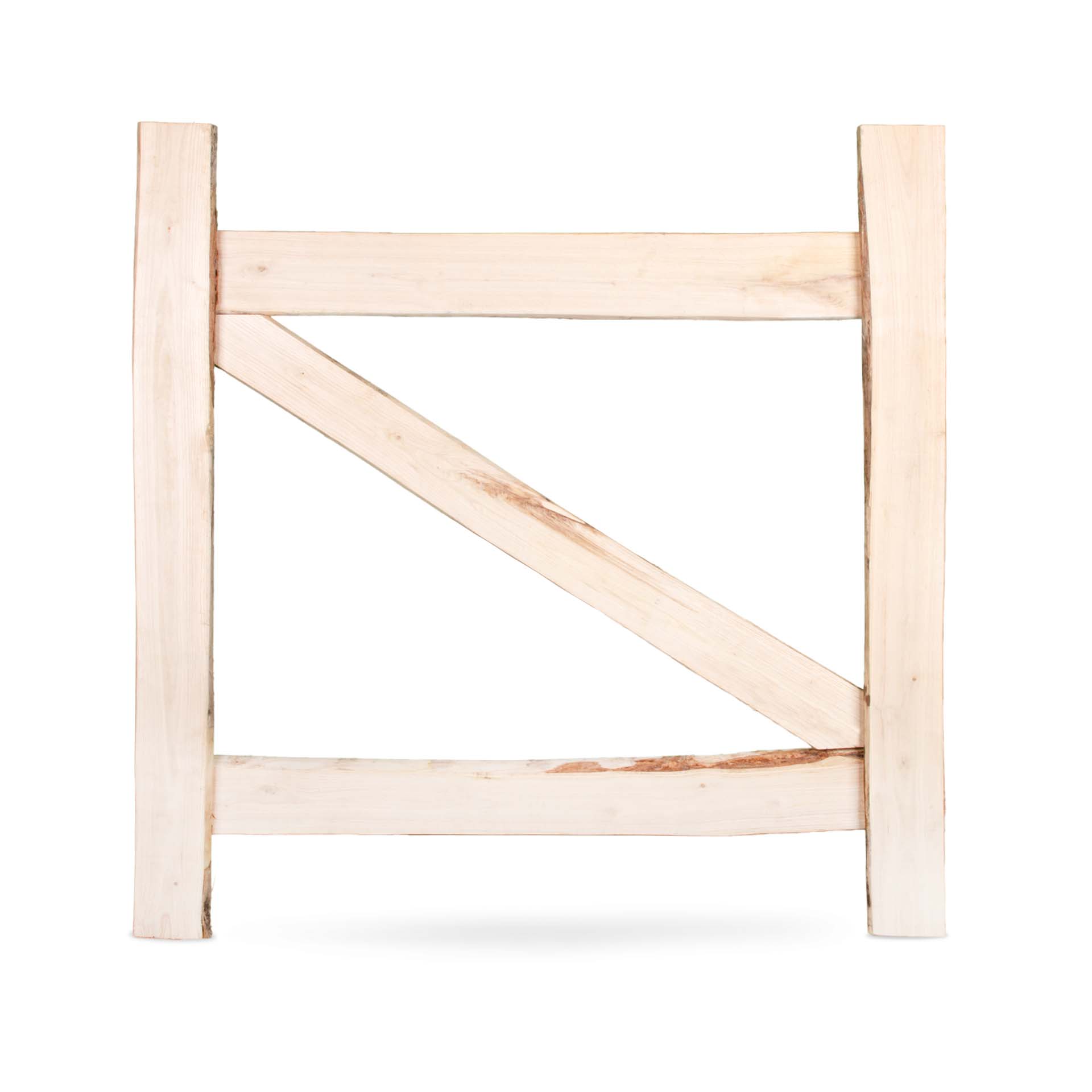 Feldtor/Weidetor (genagelte Ausführung), Edelkastanie B120 cm H120 cm