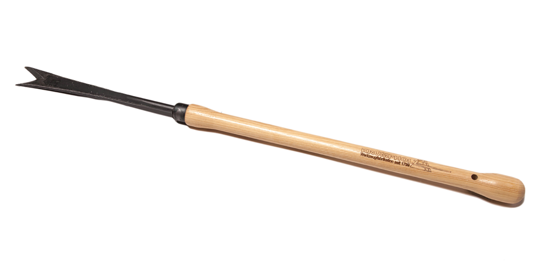 Krumpholz Unkrautstecher geschmiedet, 10mm, mit Eschen-Knopf-Stiel (48 cm) Krumpholz Unkrautstecher geschmiedet, 10mm, mit Eschen-Knopf-Stiel (48 cm)