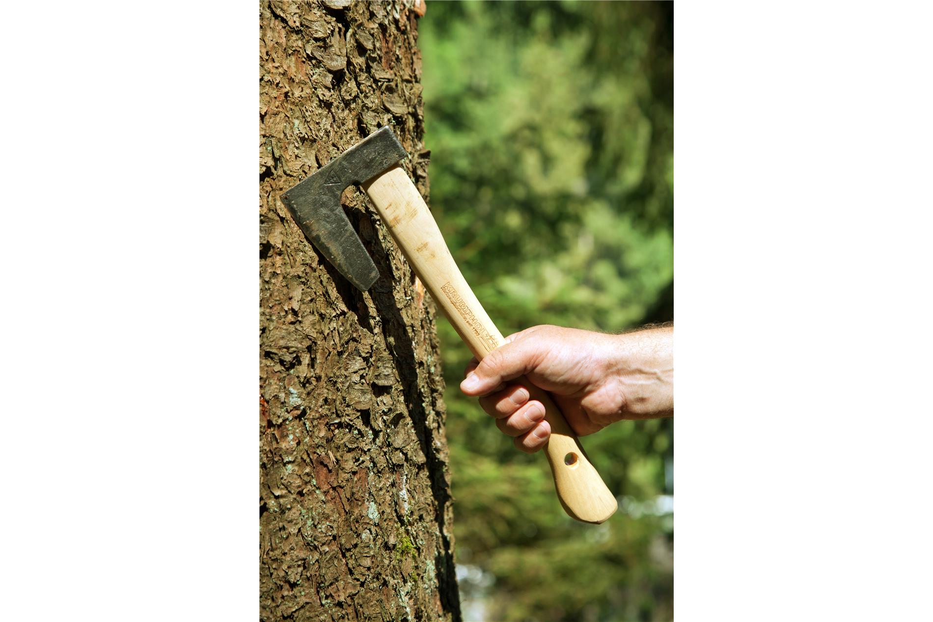 Krumpholz, Gartenbeil mit Eschenstiel