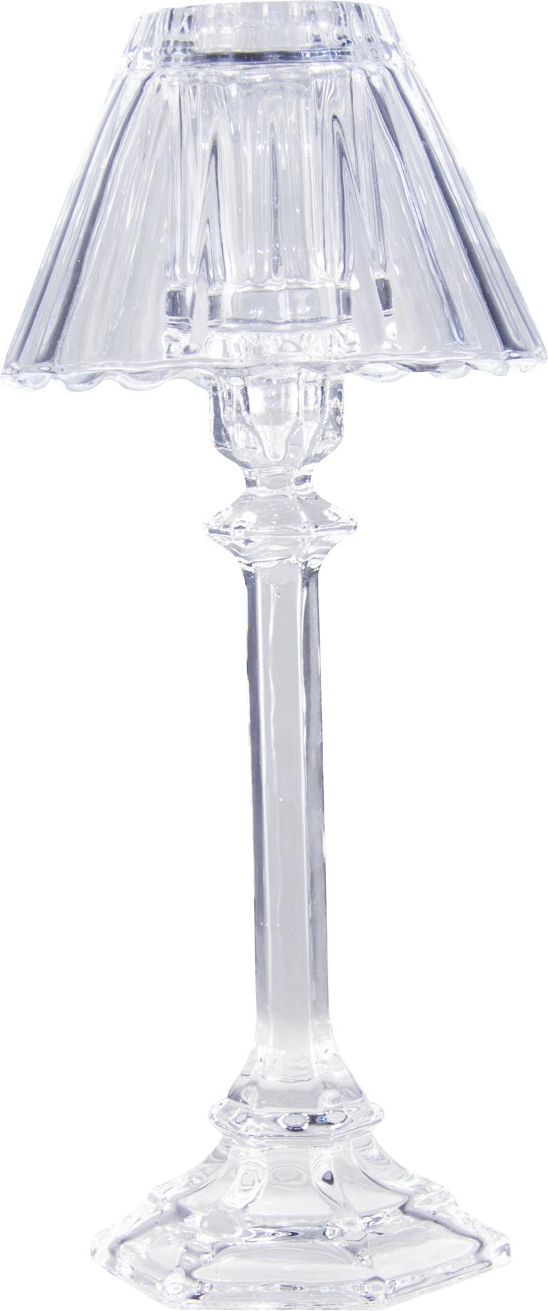 Teelicht-Aufsatzglas/ Glasschirm, mit Rillen, 8x13,5cm Teelicht-Aufsatzglas/ Glasschirm, mit Rillen, 8x13,5cm