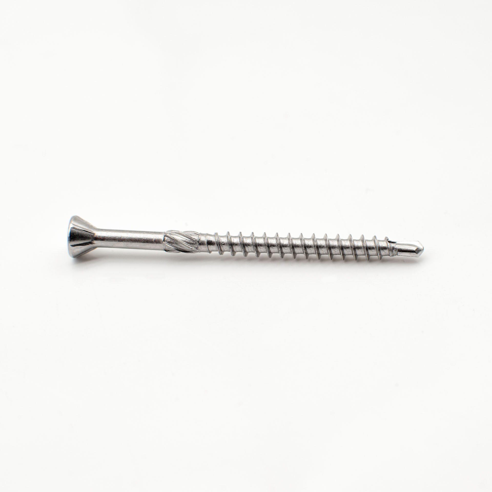 Premium Edelstahlschrauben mit Bohrkopf (100 Stück, 4,5x60mm, Torx) für Staketenzaun-Befestigung
