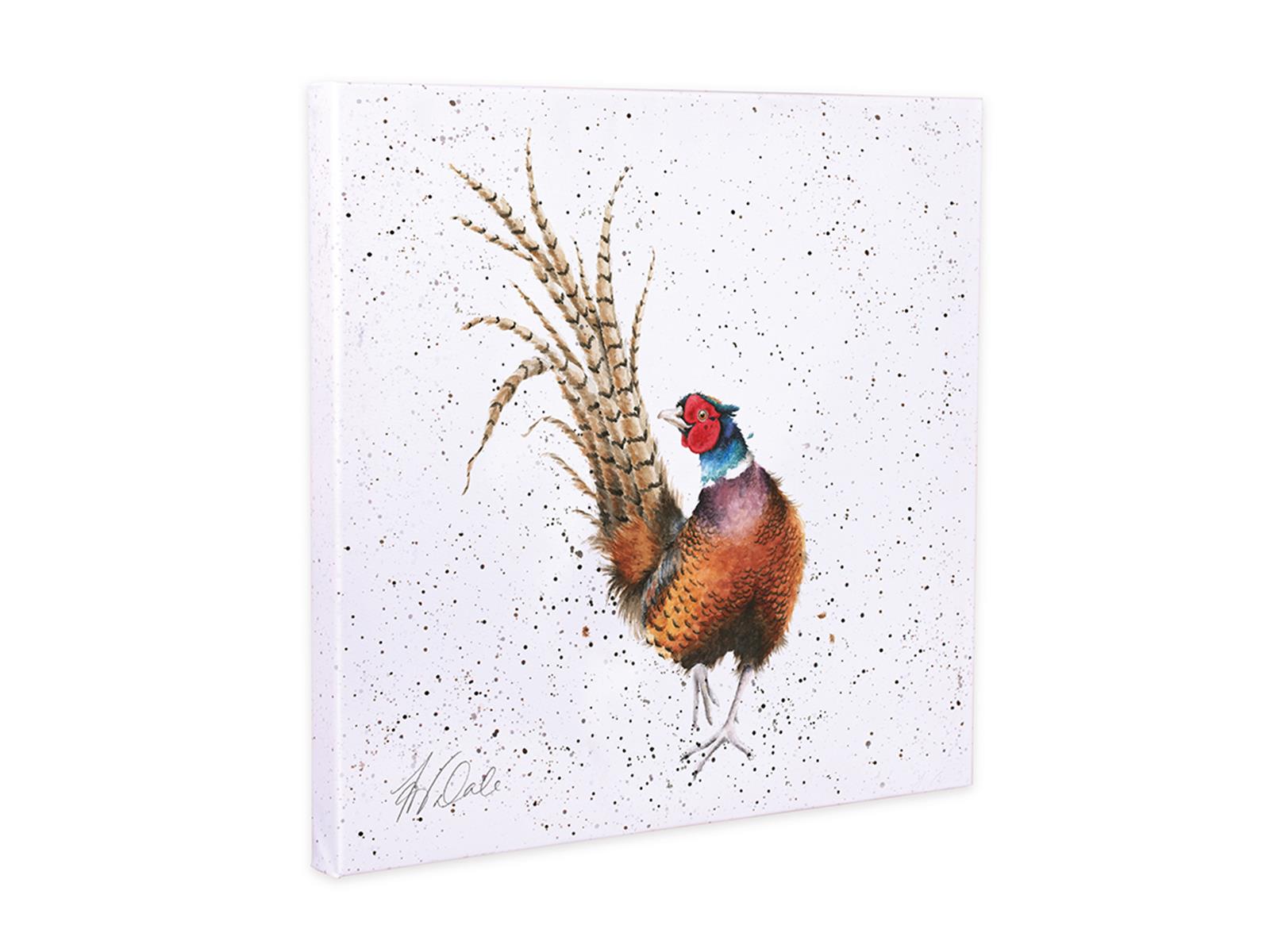 Wrendale Leinwand klein, Aufdruck Fasan, "Ready For My Close up", 20x20 cm Wrendale Leinwand klein, Aufdruck Fasan, "Ready For My Close up", 20x20 cm