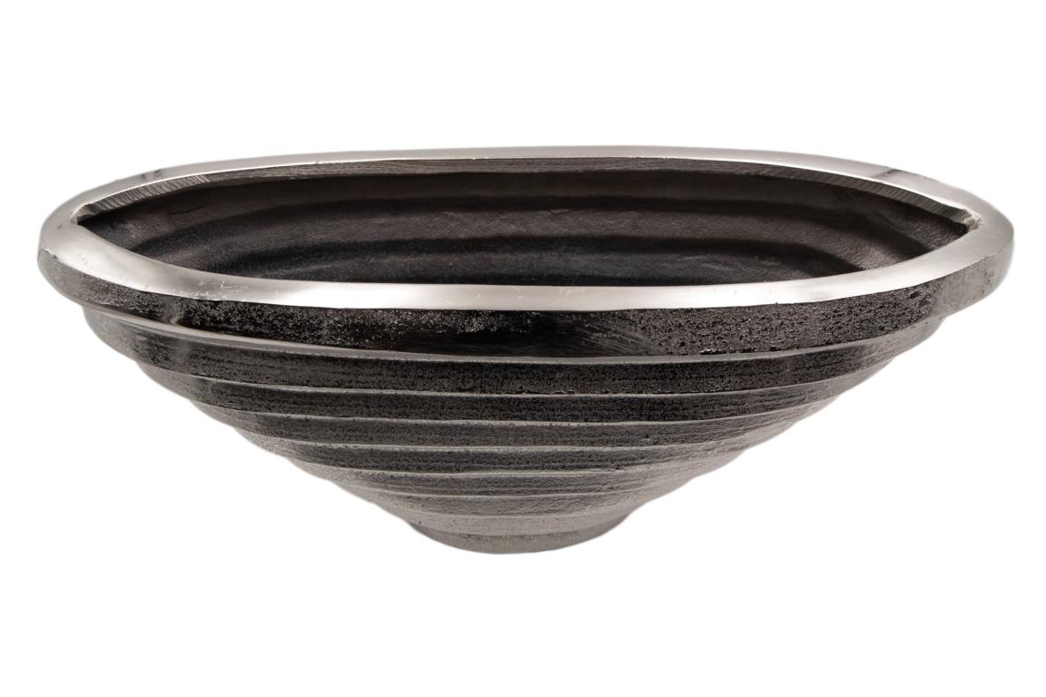 Colmore Vase Alu / silber ,44 x 23 cm