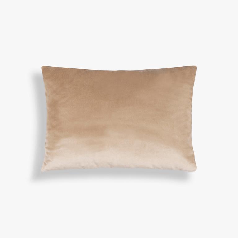 Kissen Sandy  Patchwork Velvet Orange 35 x 50 cm