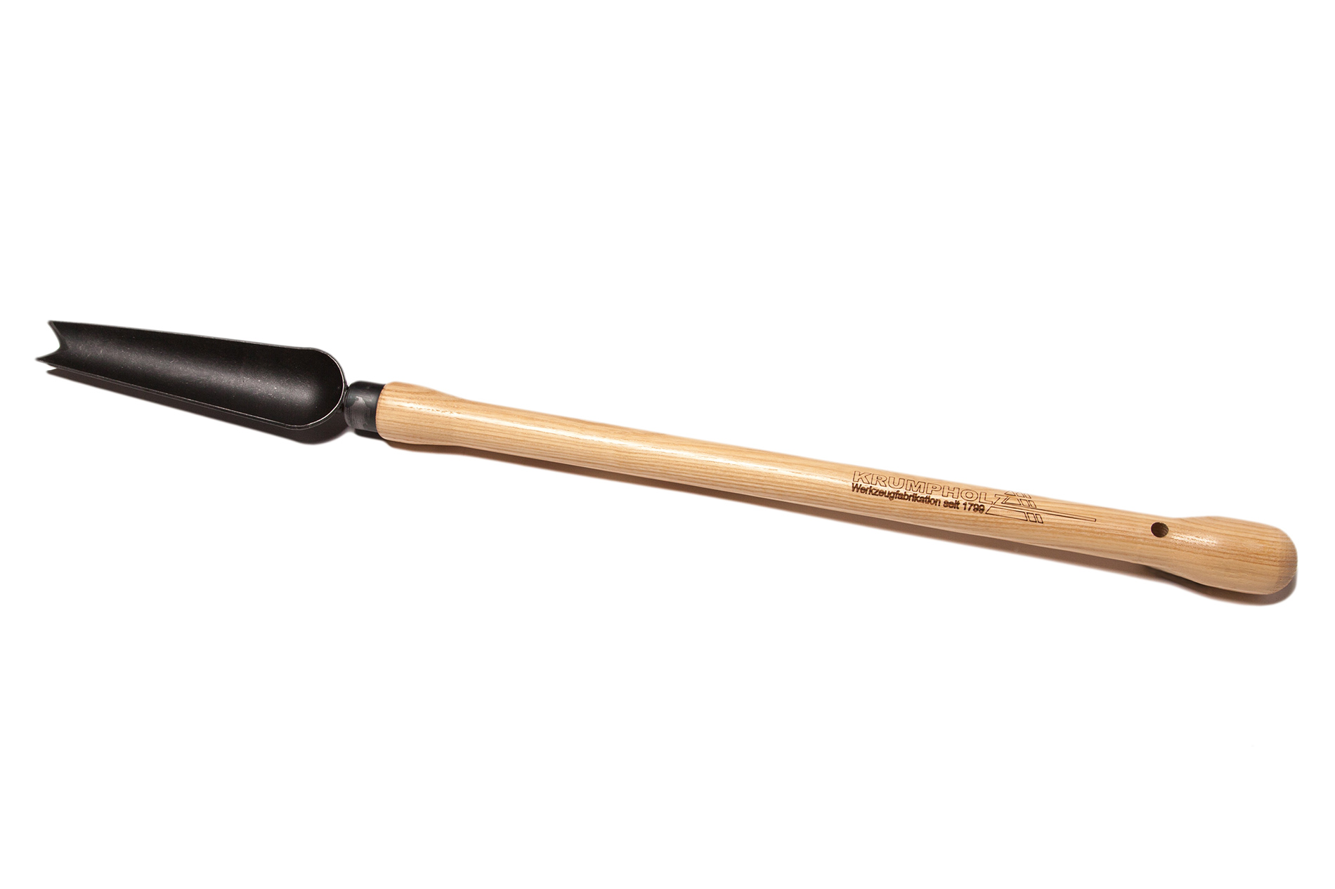 Krumpholz onkruidspaan (gesmeed) met essenhouten handvat (48 cm) Krumpholz onkruidspaan (gesmeed) met essenhouten handvat (48 cm)
