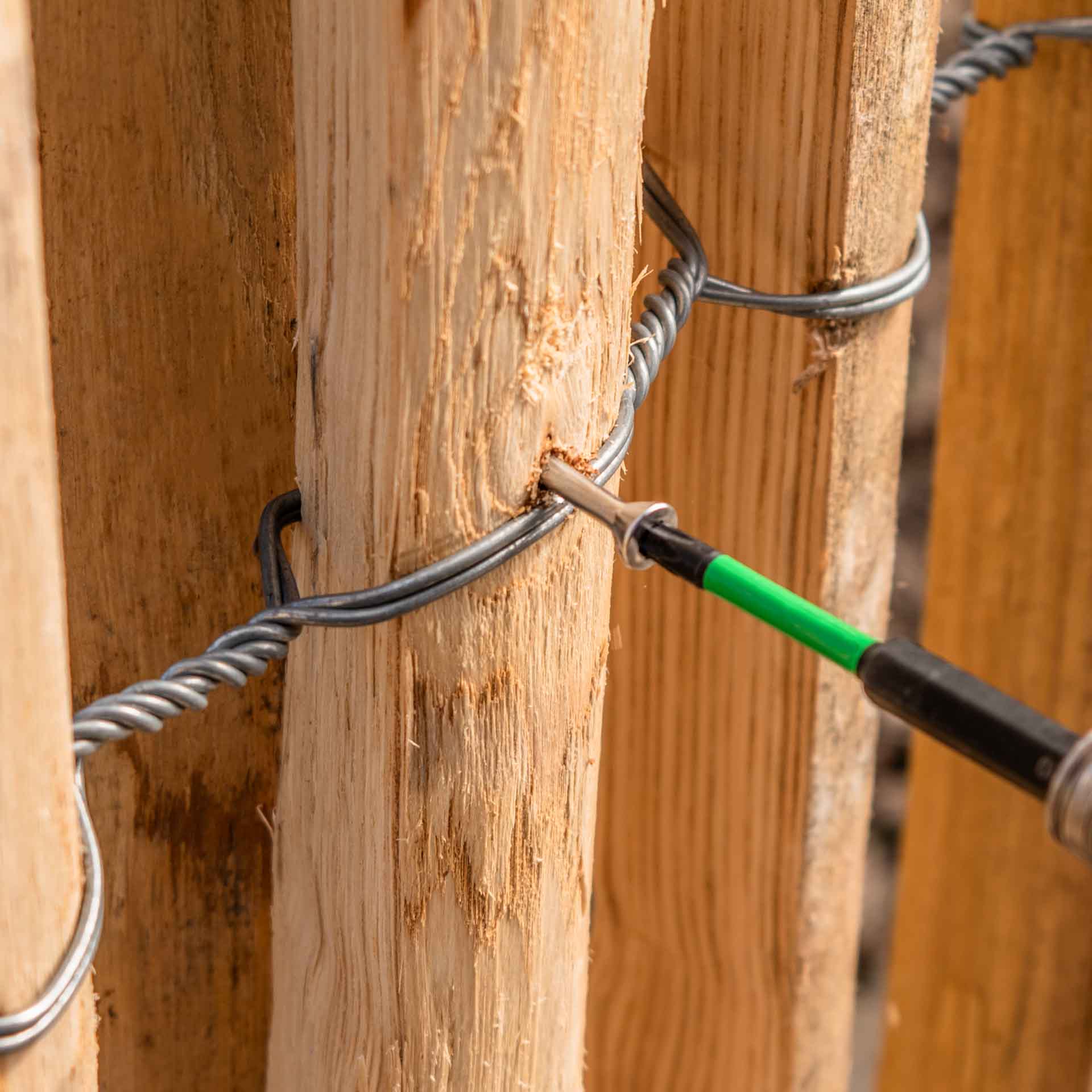 Edelstahlschrauben (100 Stück, 4,5x60mm, TX) für Staketenzaun-Befestigung