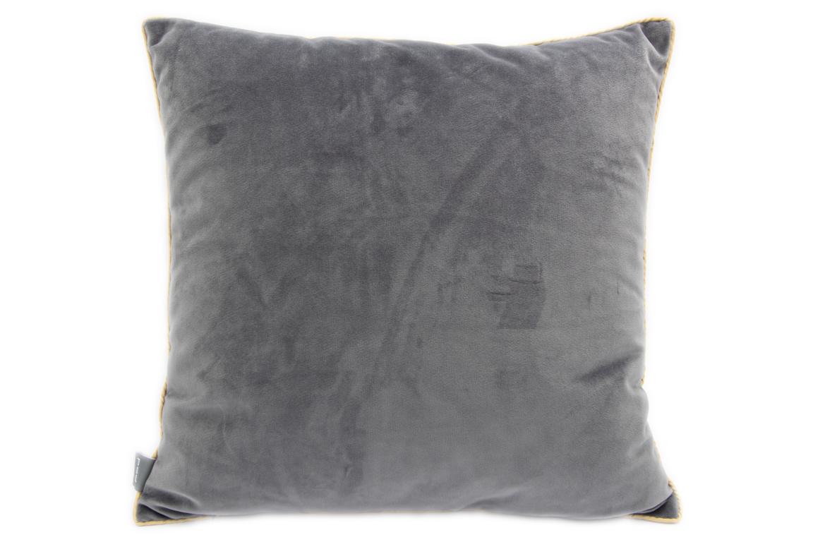 kussenhoes Bivio met gouden stippen, grijs, 40x40 cm kussenhoes Bivio met gouden stippen, grijs, 40x40 cm