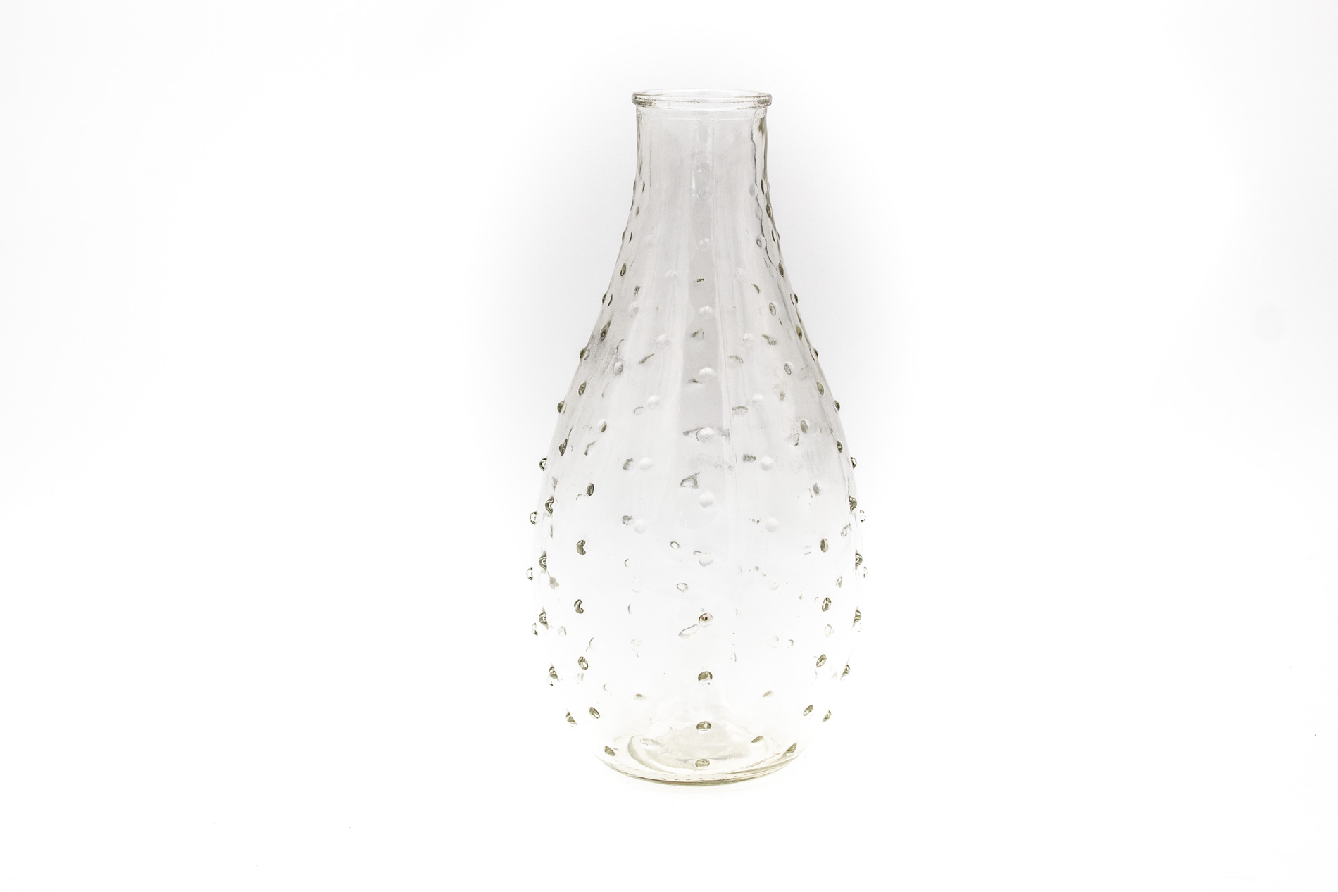 Glasvase, 4-fach sortiert, klarglas, H24 cm