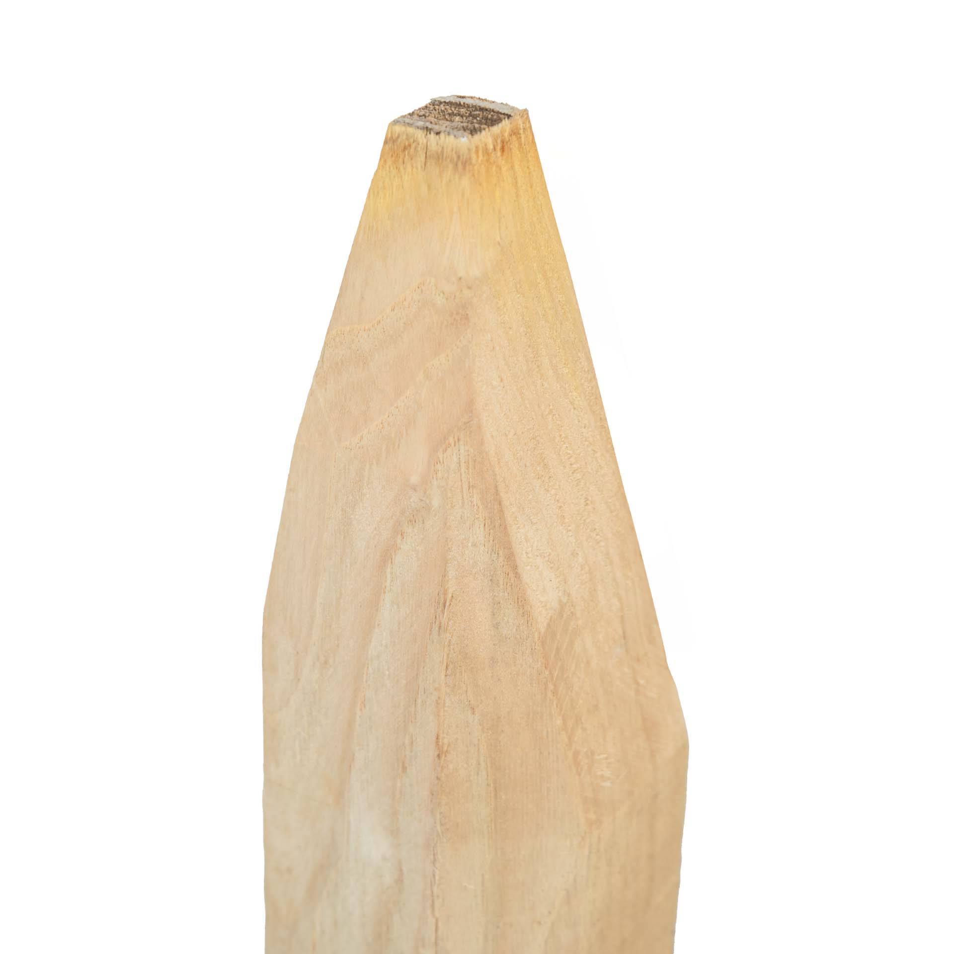 Fünfkantpfähle aus Kastanie, 200 cm Länge, Durchmesser 8-10 cm