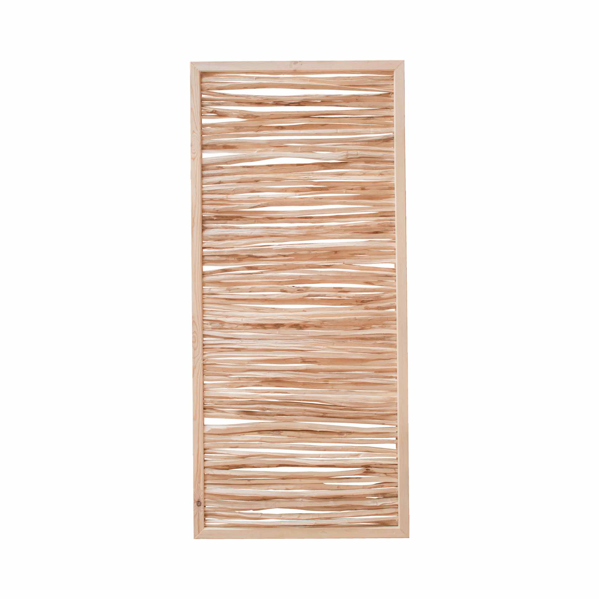 Sichtschutzelement aus Haselnuss, Breite 90 cm, Höhe 200 cm