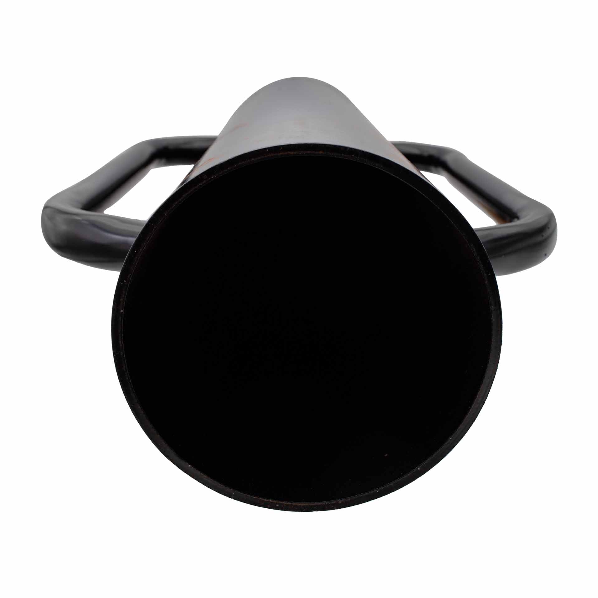 Post driver for fence posts and poles, 13.3 cm diameter, 60 cm height, black