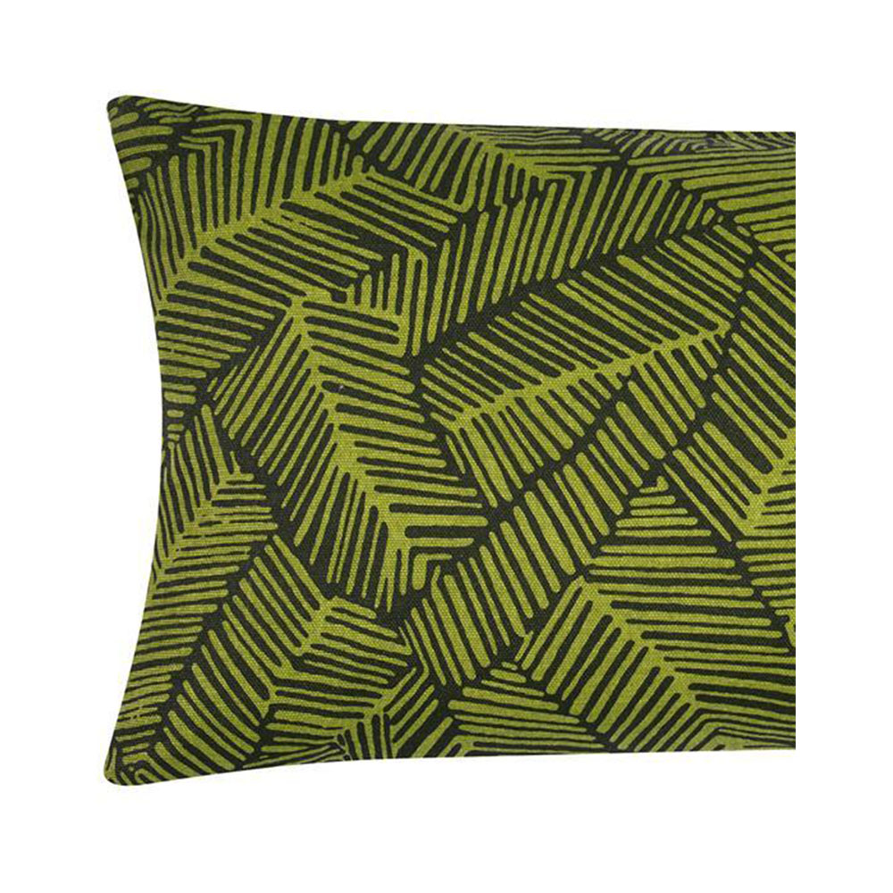 pad Kissenhülle FLAIR, grün, Blättermuster, 45 x45 cm pad Kissenhülle FLAIR, grün, Blättermuster, 45 x45 cm