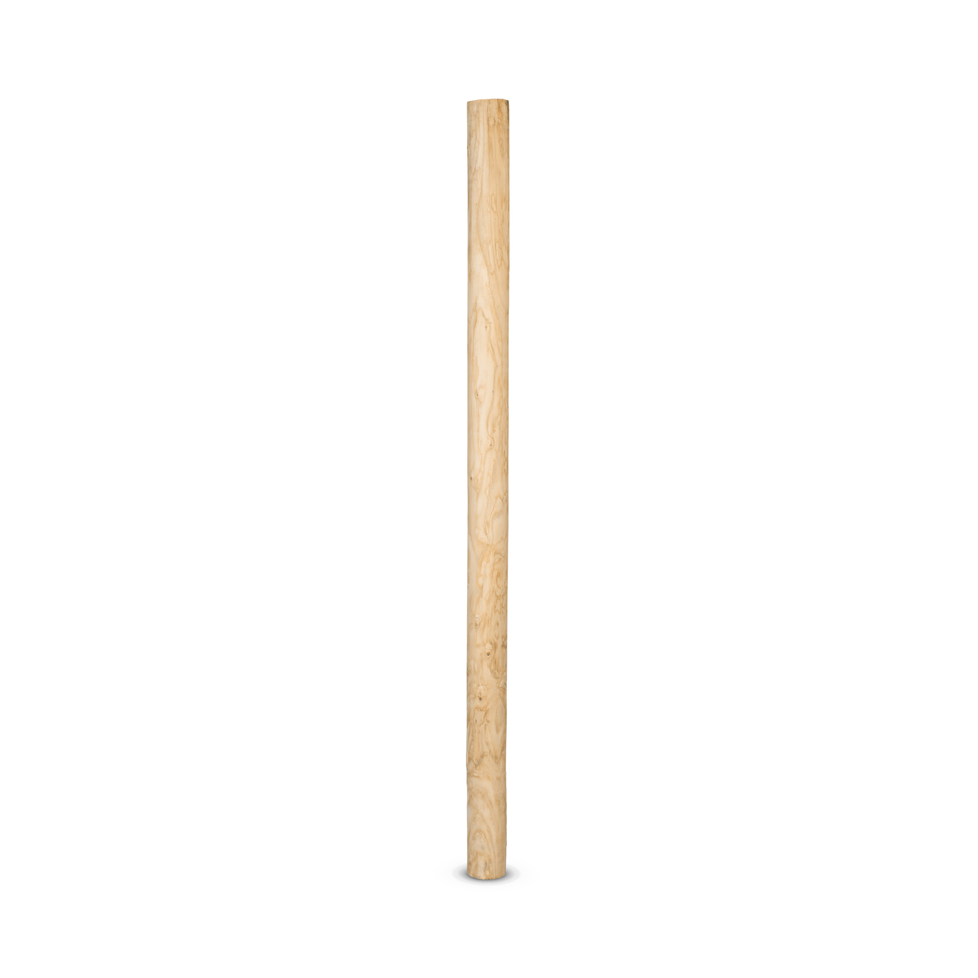Cilindrisch gefreesde palen (80 mm), lengte 120 cm, voor bodemhulsen, kastanje Cilindrisch gefreesde palen (80 mm), lengte 120 cm, voor bodemhulsen, kastanje