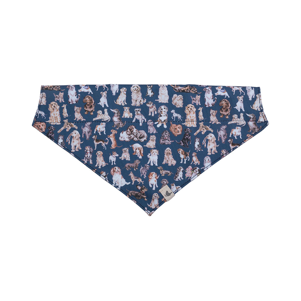 Hundehalstuch, Motiv Hunde, Größe M/L Hundehalstuch, Motiv Hunde, Größe M/L