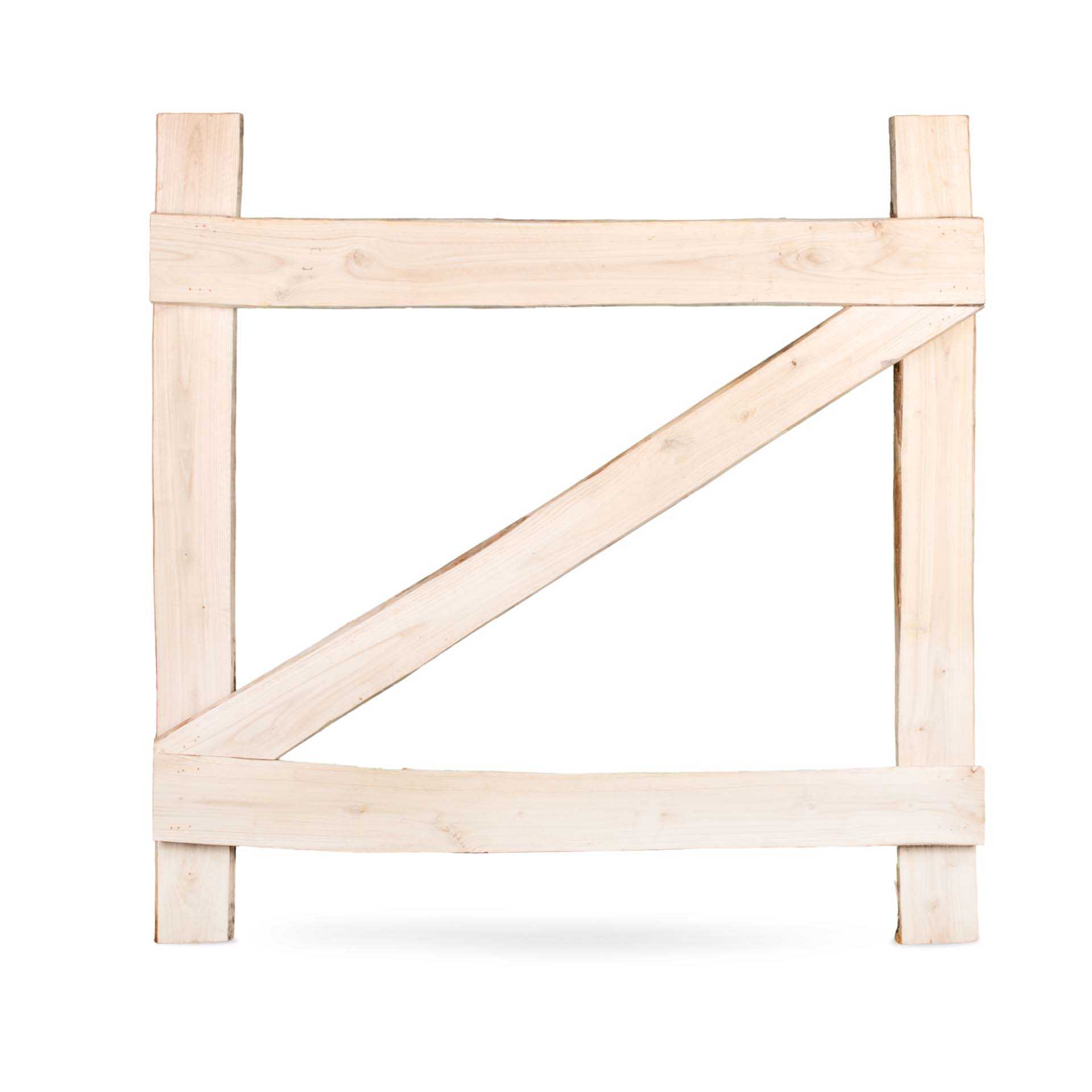 Feldtor/Weidetor (genagelte Ausführung), Edelkastanie B120 cm H120 cm