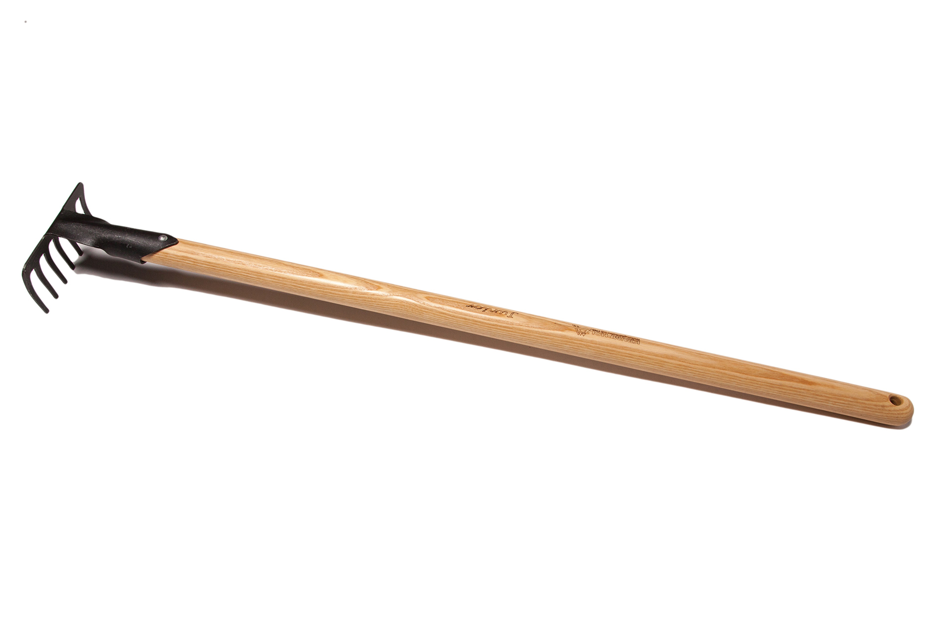 Krumpholz junior hark met essenhouten steel (75cm) Krumpholz junior hark met essenhouten steel (75cm)