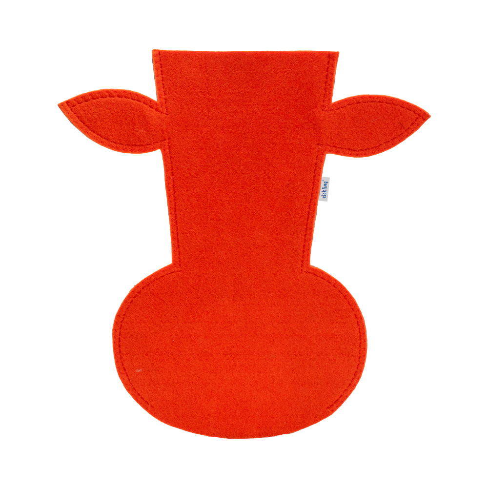 Vasenhusse Elch XL 2-farbig grau-orange